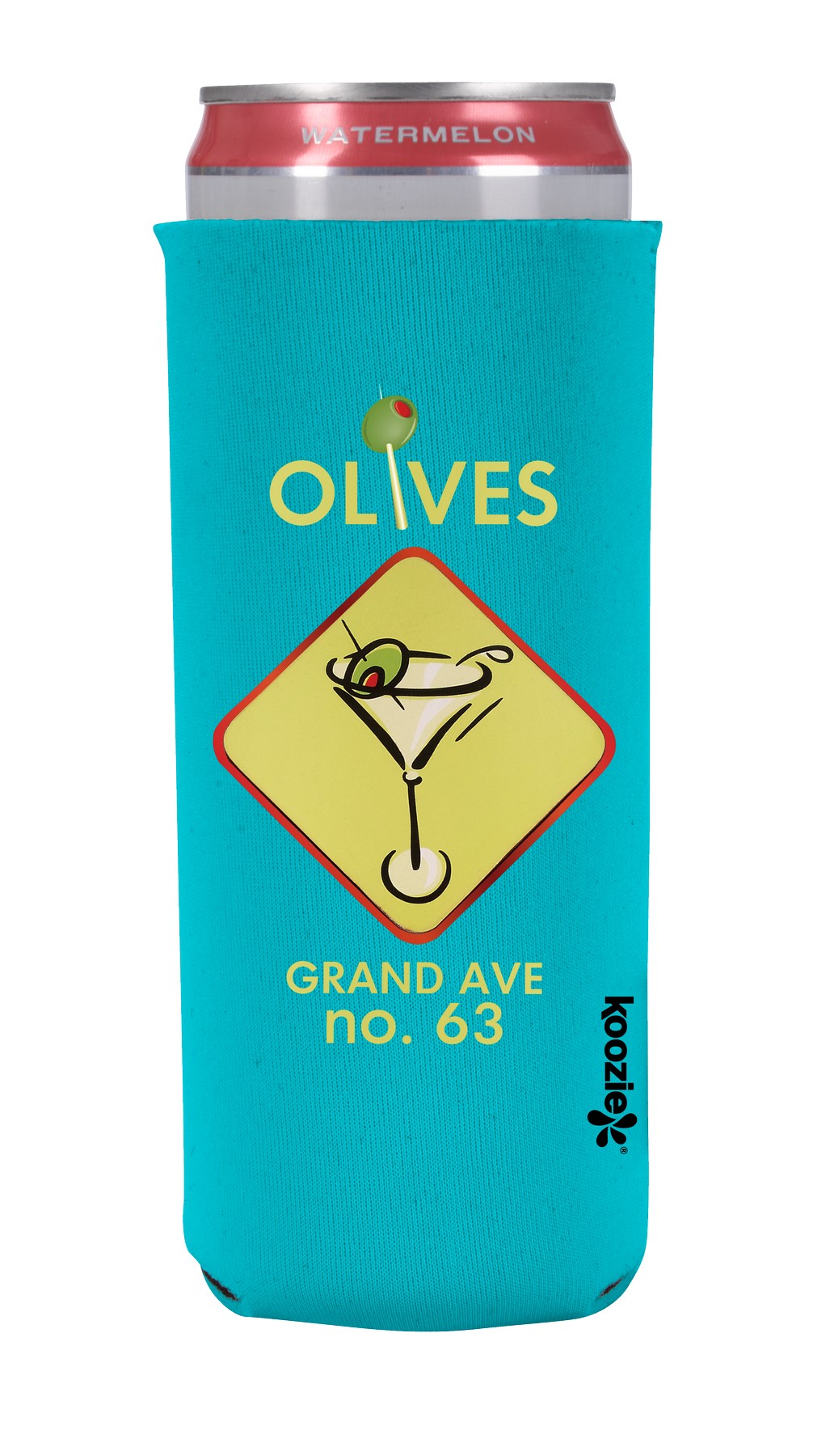 Picture of Koozie® britePix® Slim Can Cooler