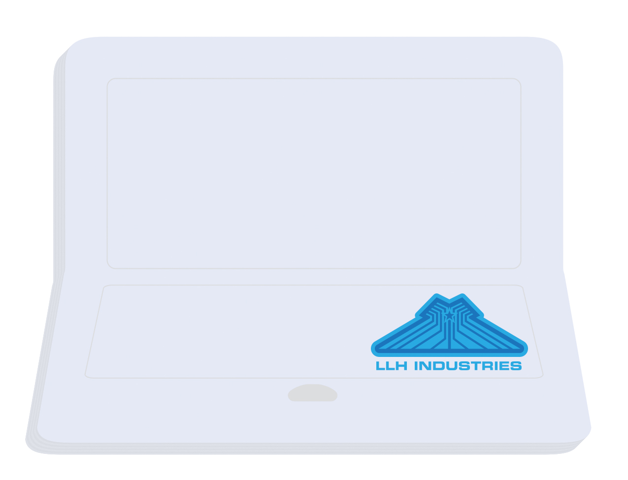 Picture of Souvenir® Sticky Note™ 4" x 3" Die Cut Pad, 25 sheet