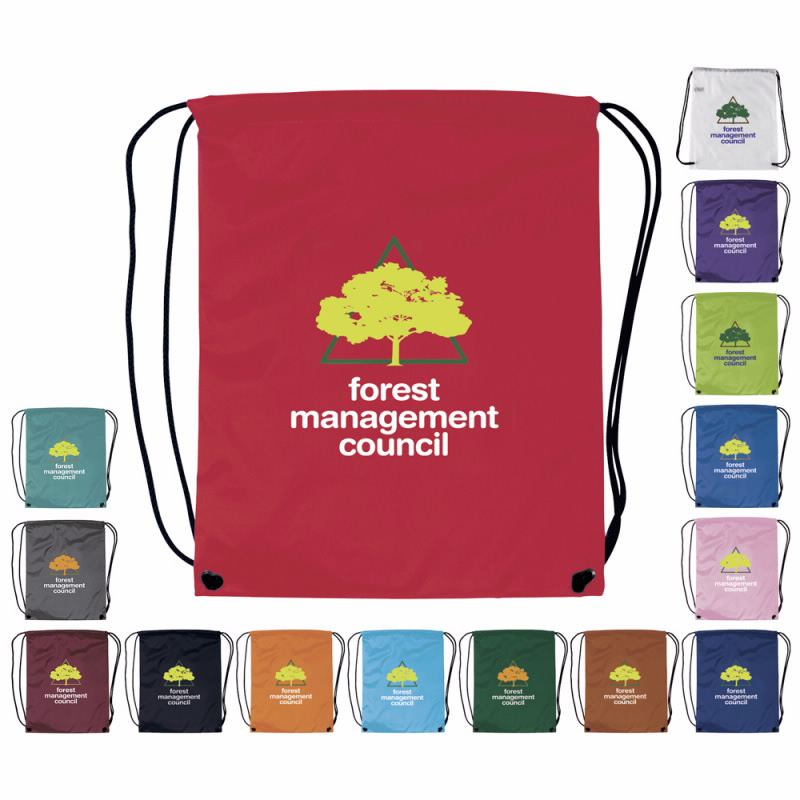 Picture of Good Value™ Drawstring Backpack