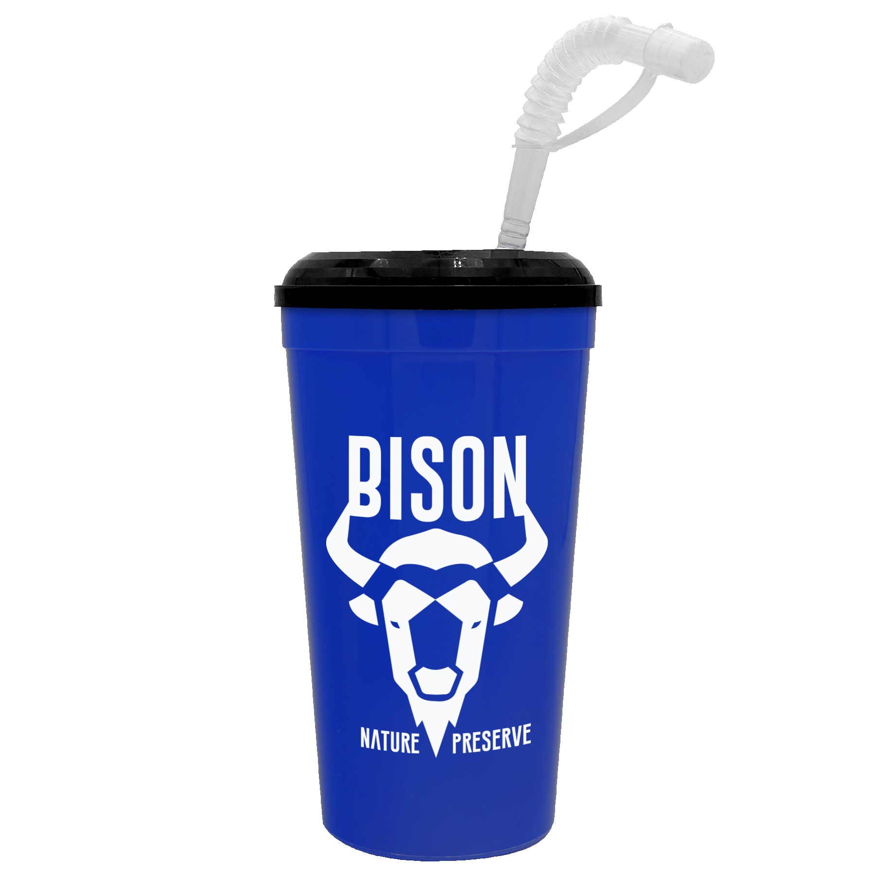 Picture of Garyline® Supersize Stadium Cup with Straw Lid - 32 oz.