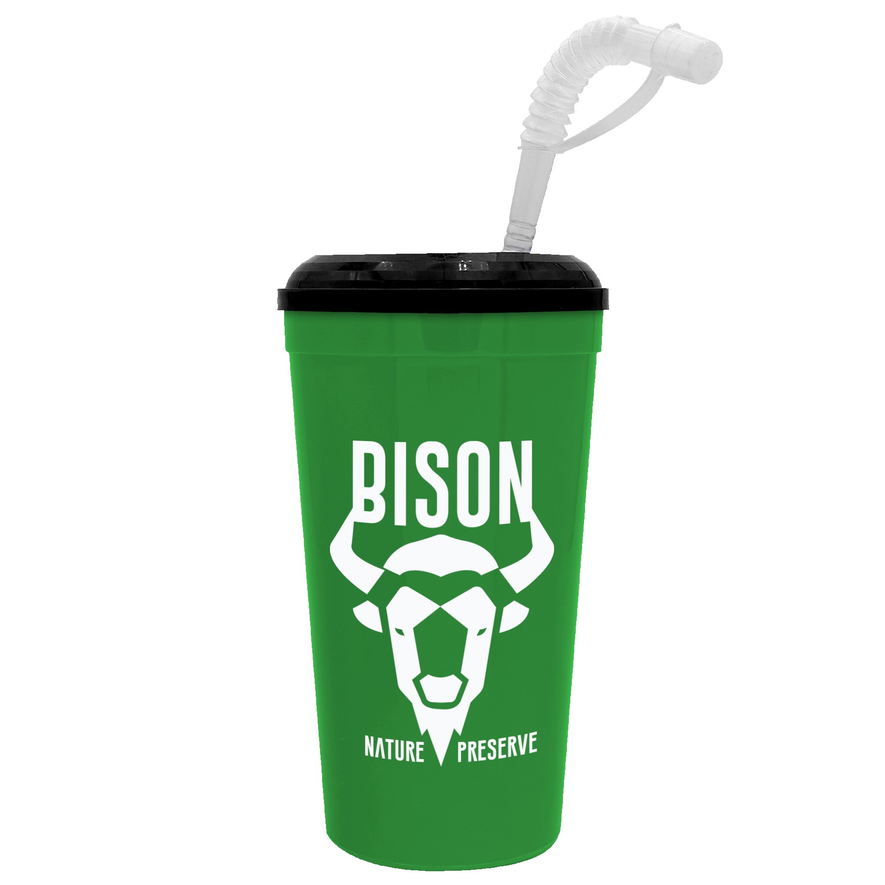 Picture of Garyline® Supersize Stadium Cup with Straw Lid - 32 oz.