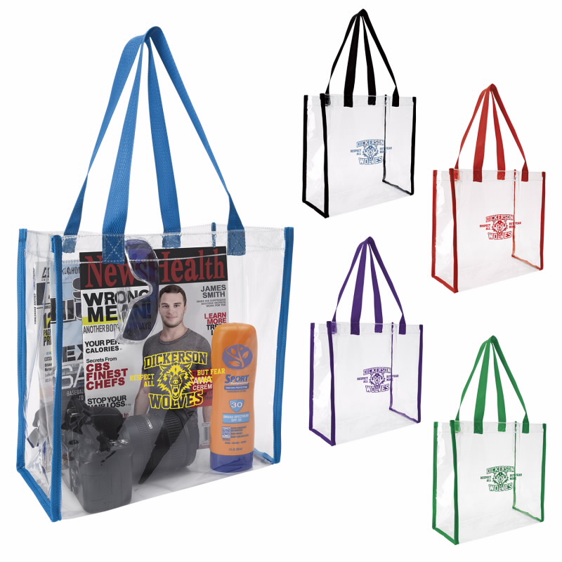 Picture of Good Value™ Clear Game Tote