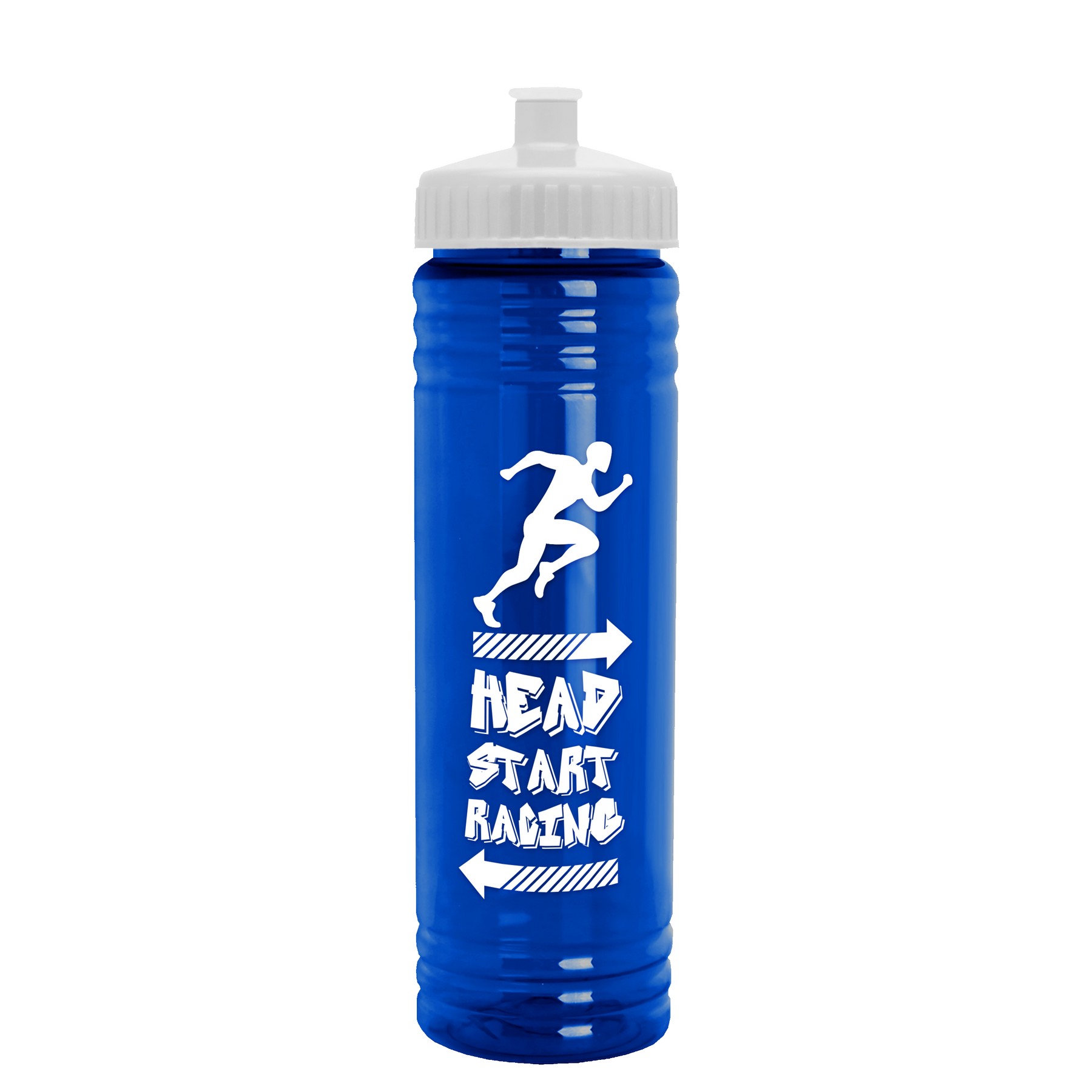 Picture of Garyline® Slim Fit RPET Bottle with Push-Pull Lid - 24 oz.