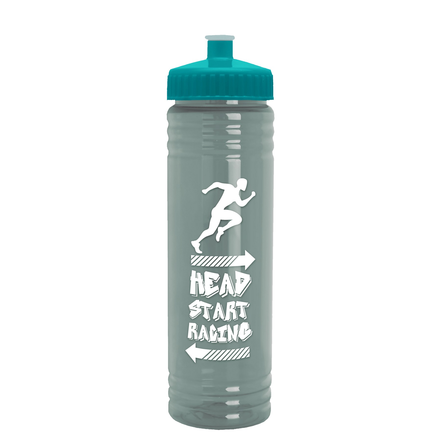 Picture of Garyline® Slim Fit RPET Bottle with Push-Pull Lid - 24 oz.