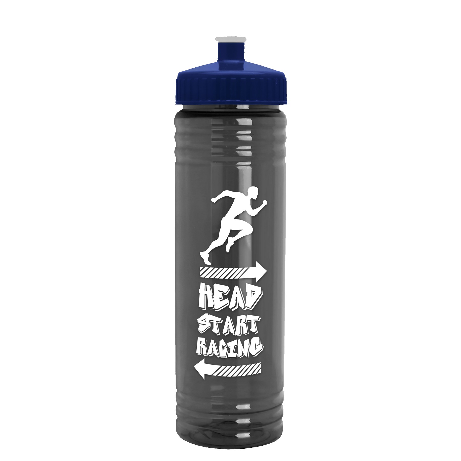 Picture of Garyline® Slim Fit RPET Bottle with Push-Pull Lid - 24 oz.