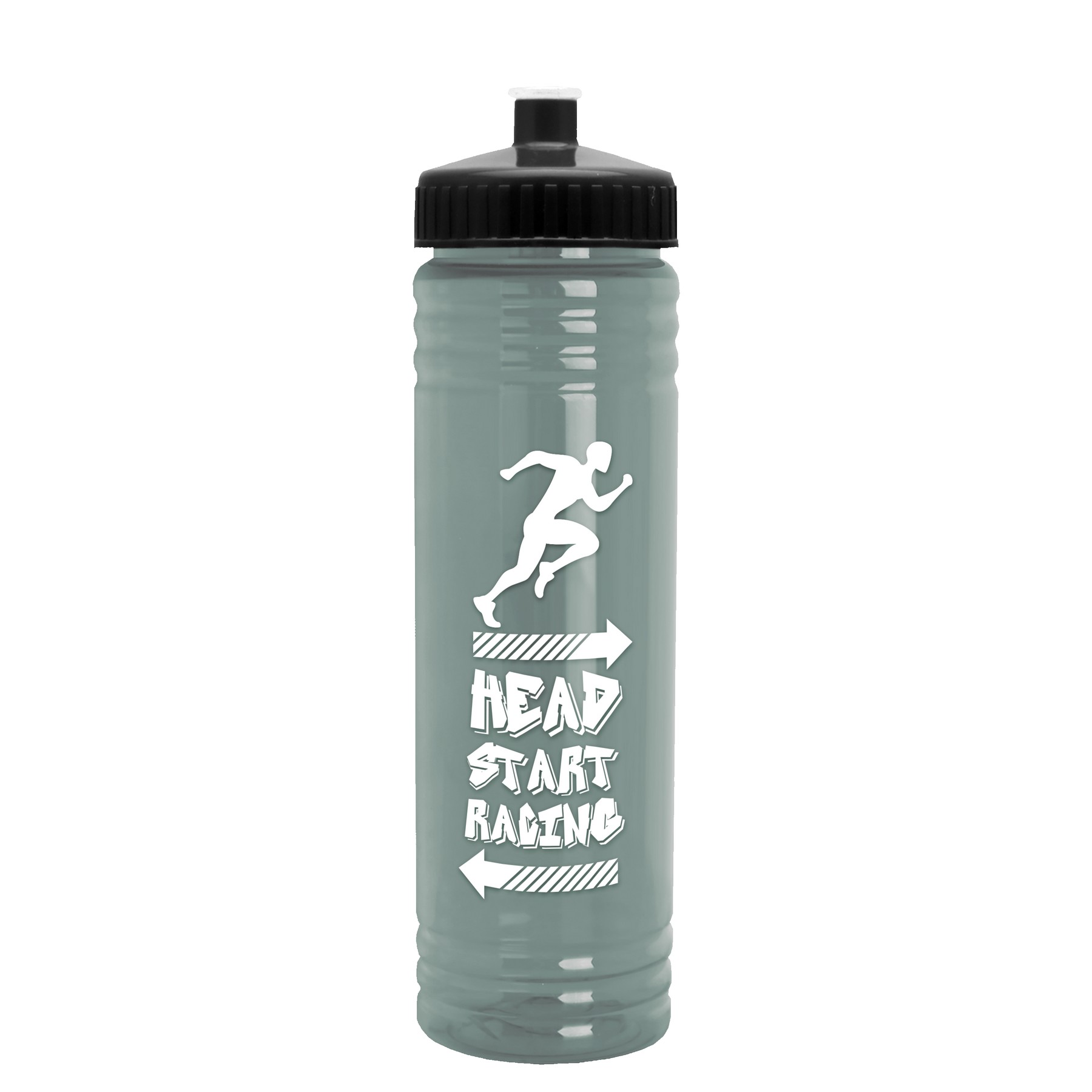 Picture of Garyline® Slim Fit RPET Bottle with Push-Pull Lid - 24 oz.