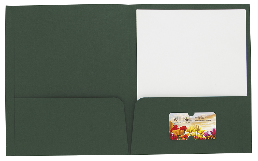 Picture of Good Value™ Linen Paper Folder