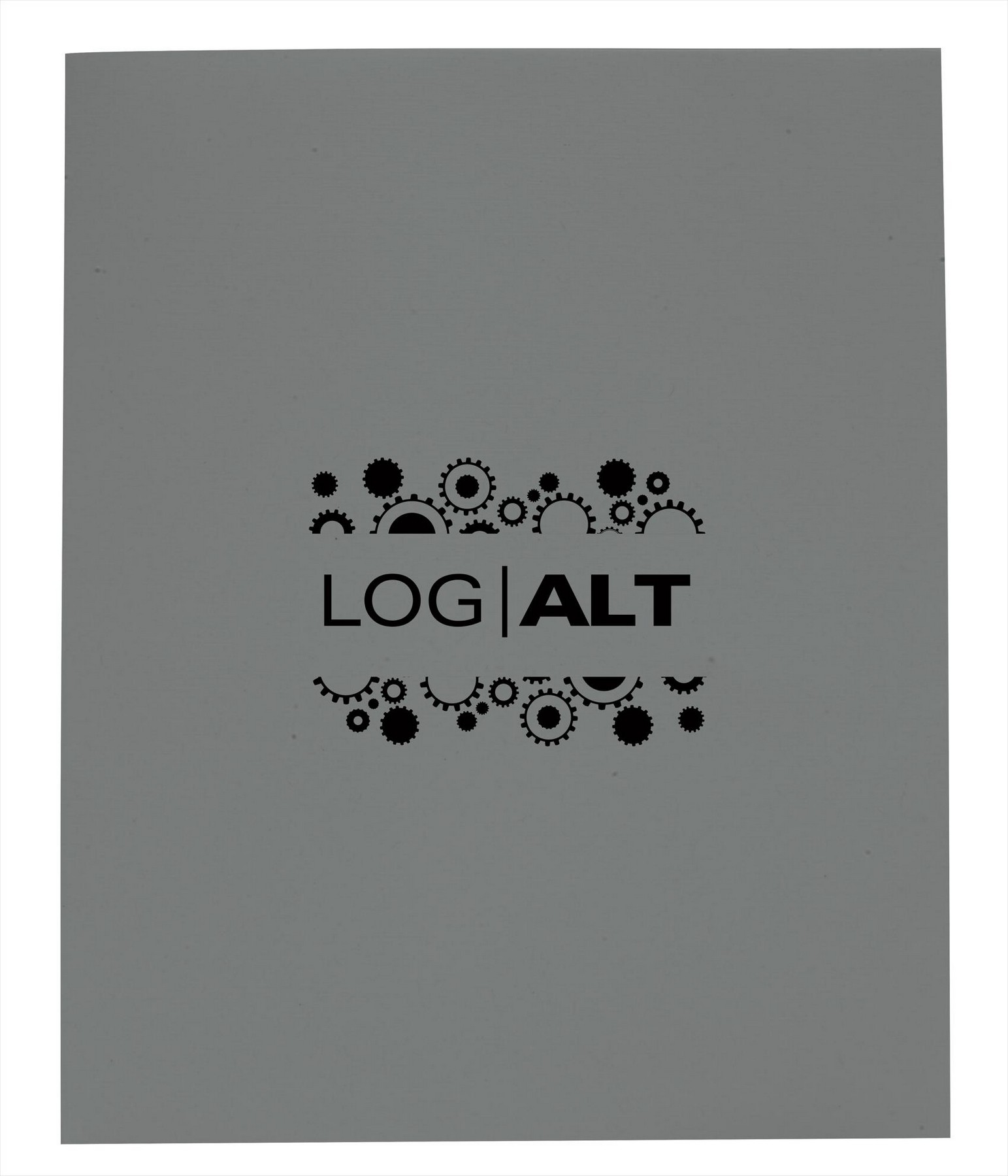 Picture of Good Value™ Linen Paper Folder