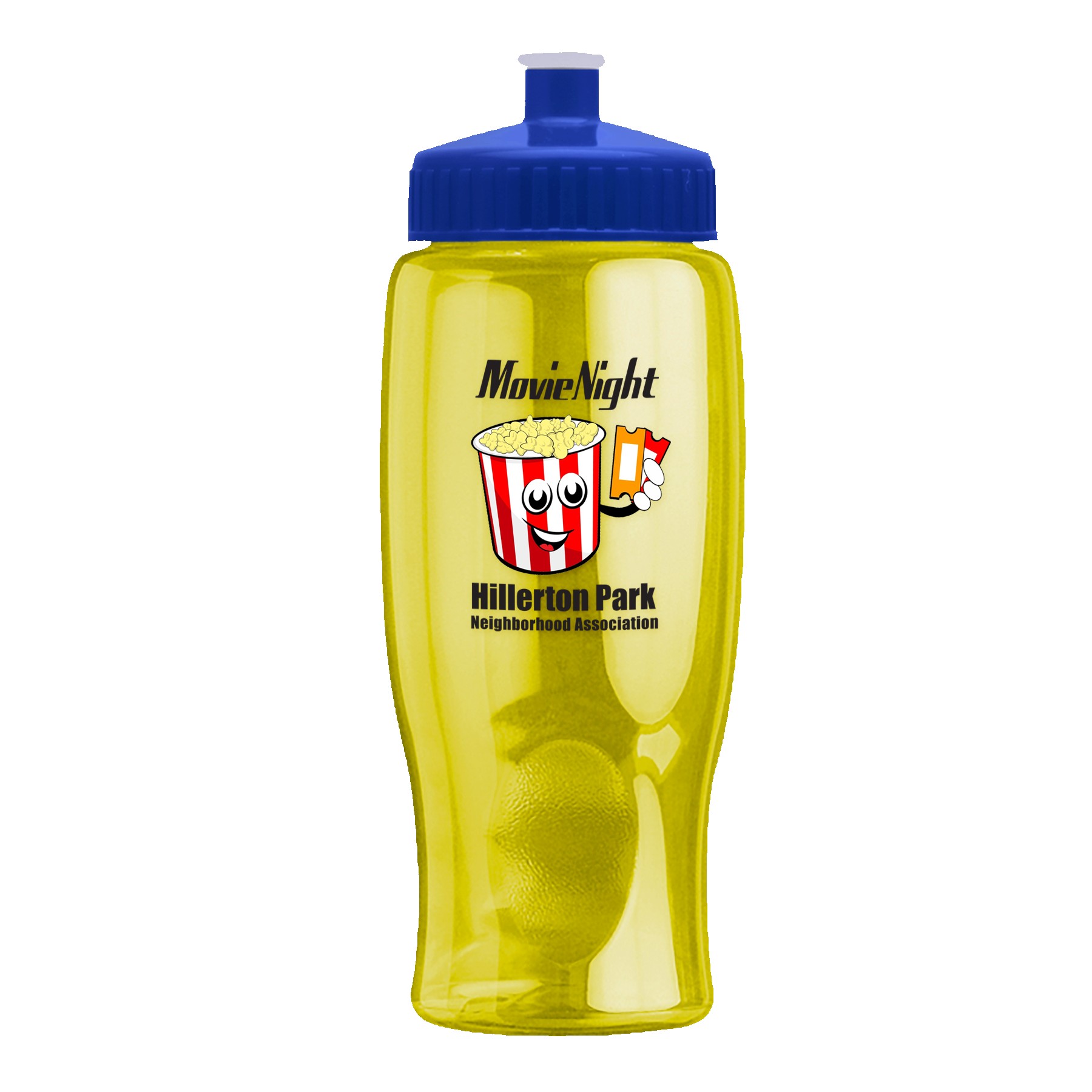 Picture of Garyline® Poly+ Bottle with Push-Pull Lid - 27 oz.