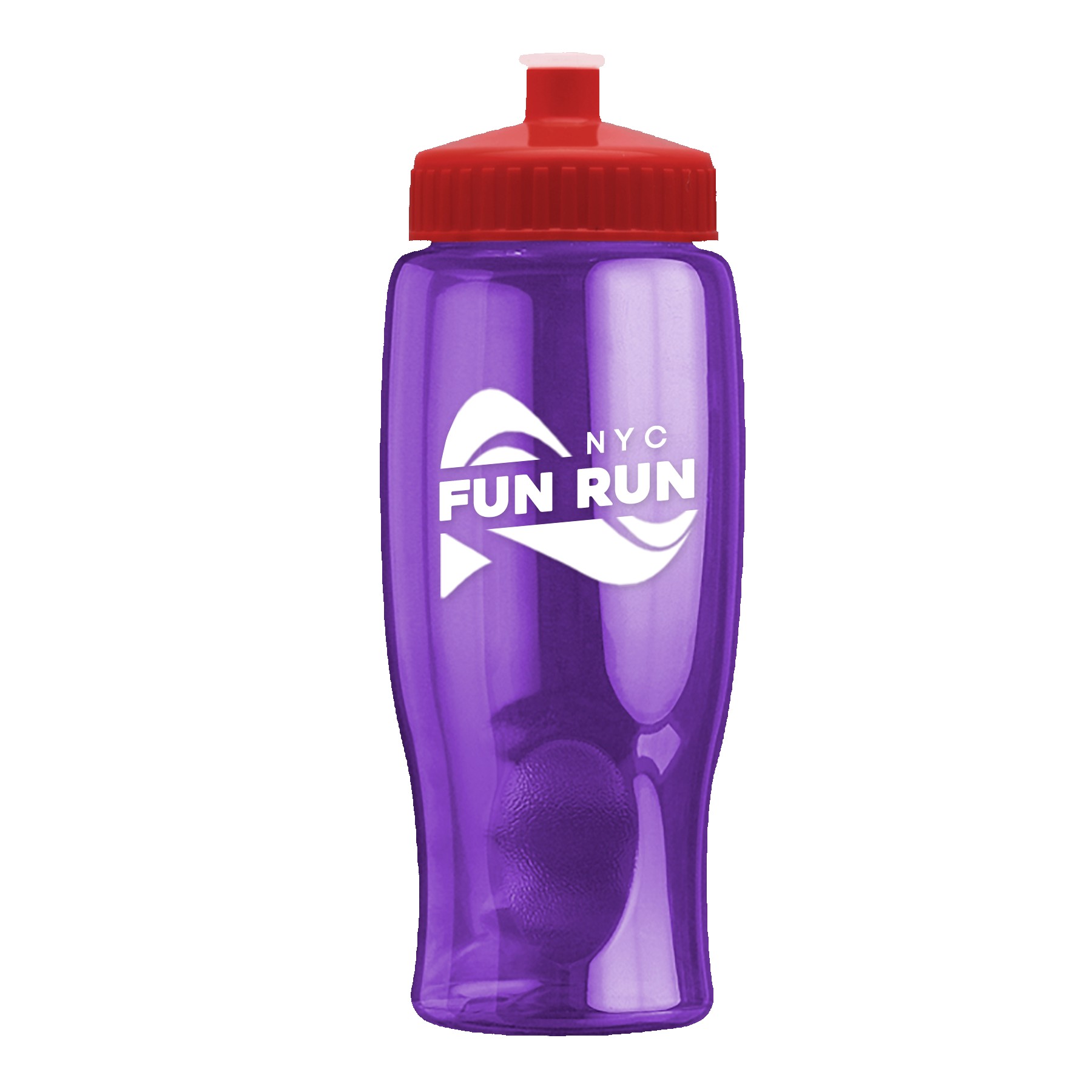 Picture of Garyline® Poly+ Bottle with Push-Pull Lid - 27 oz.