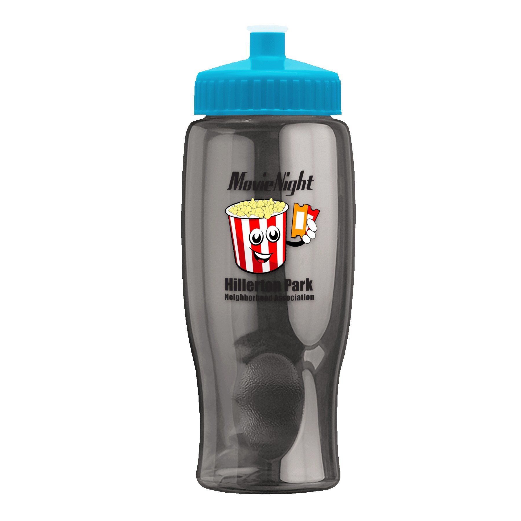Picture of Garyline® Poly+ Bottle with Push-Pull Lid - 27 oz.