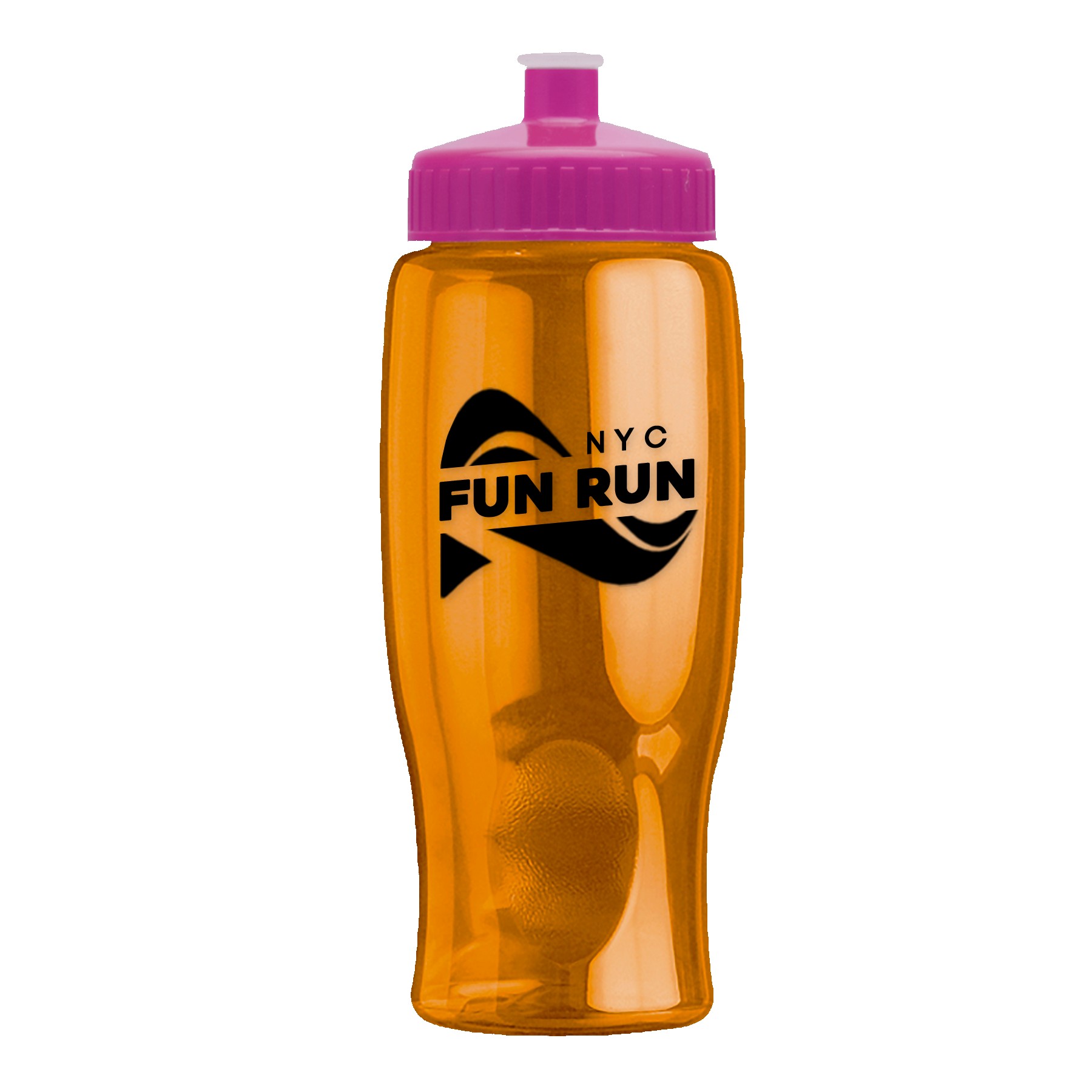 Picture of Garyline® Poly+ Bottle with Push-Pull Lid - 27 oz.