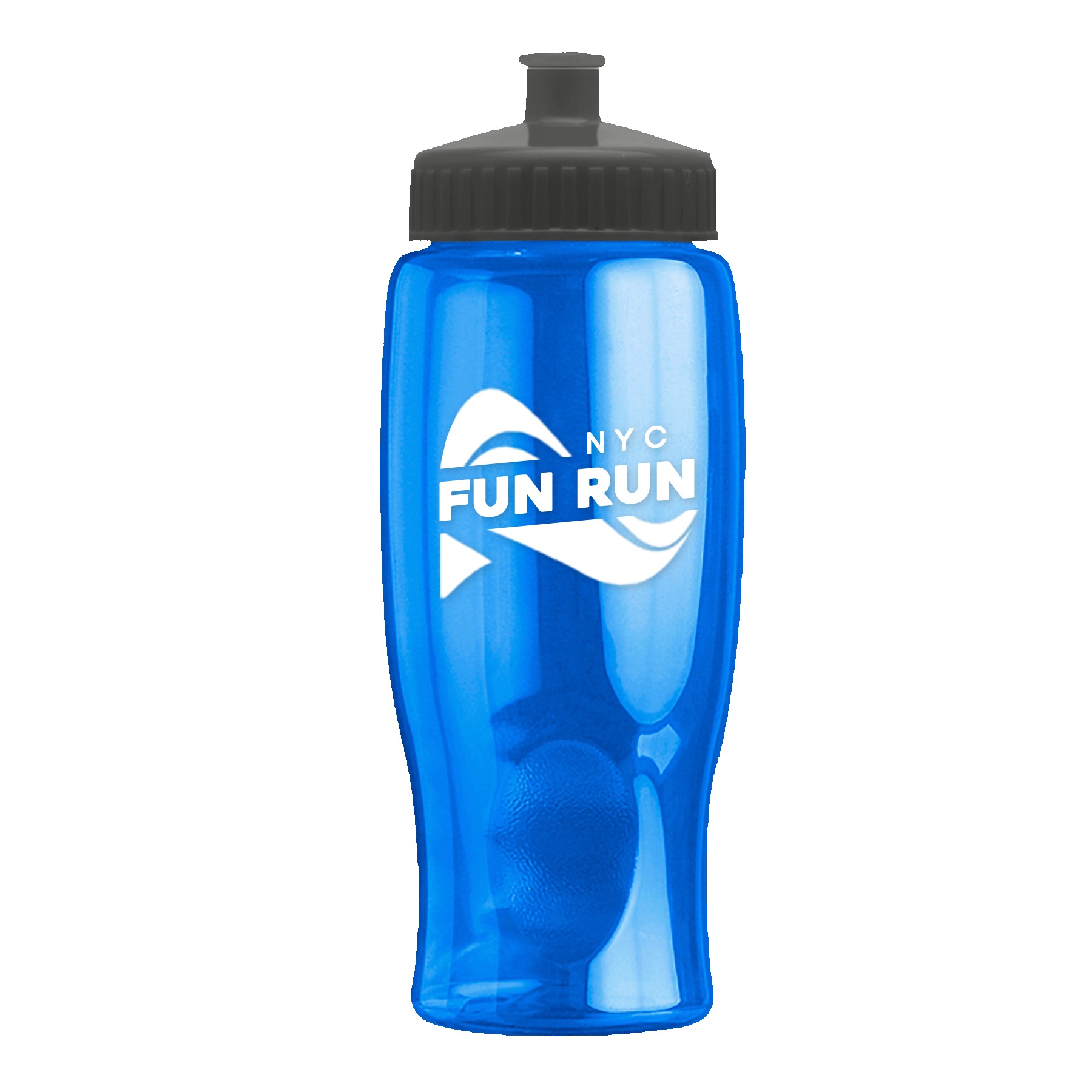 Picture of Garyline® Poly+ Bottle with Push-Pull Lid - 27 oz.