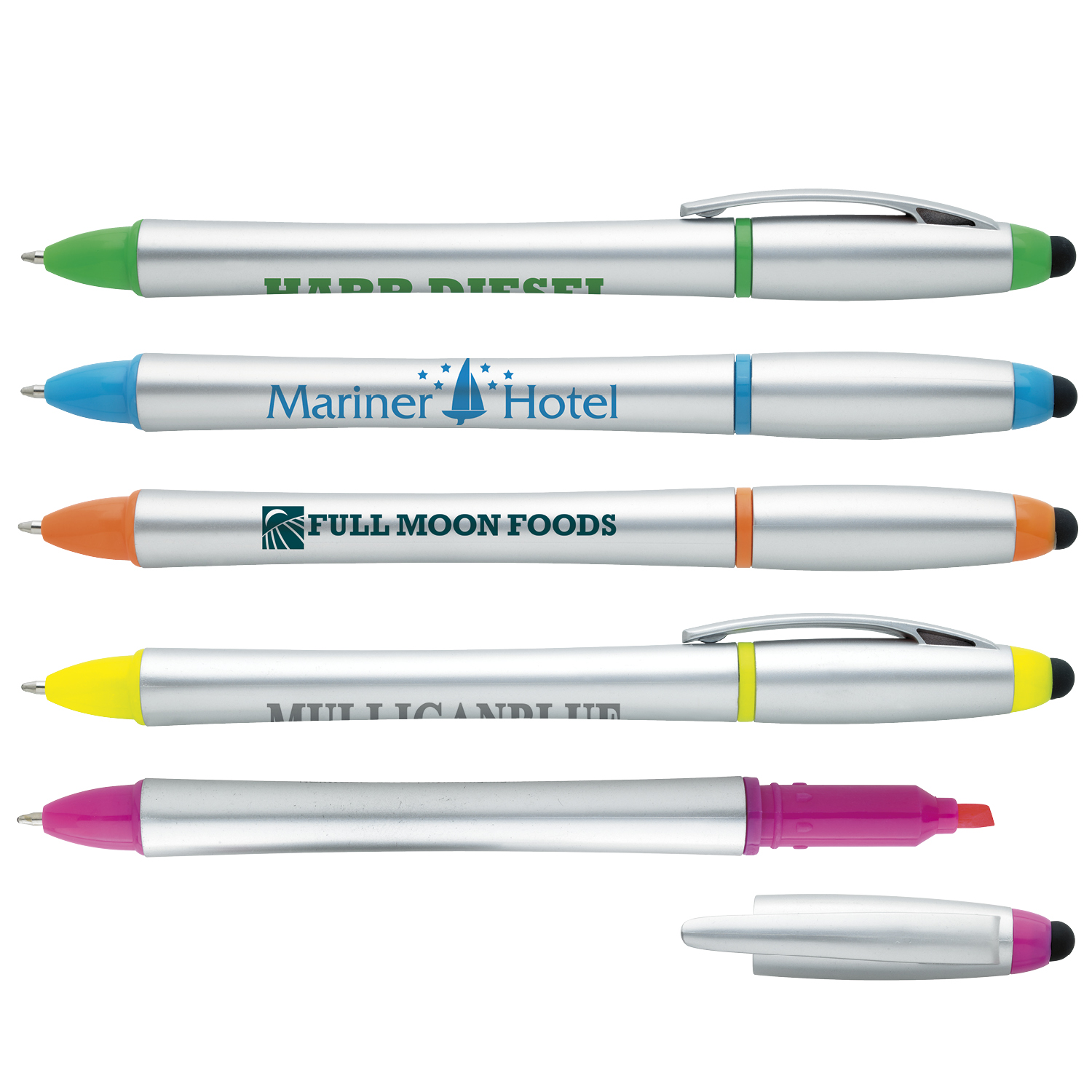 Picture of Good Value™ Stylus RABS Highlighter-Pen Combo