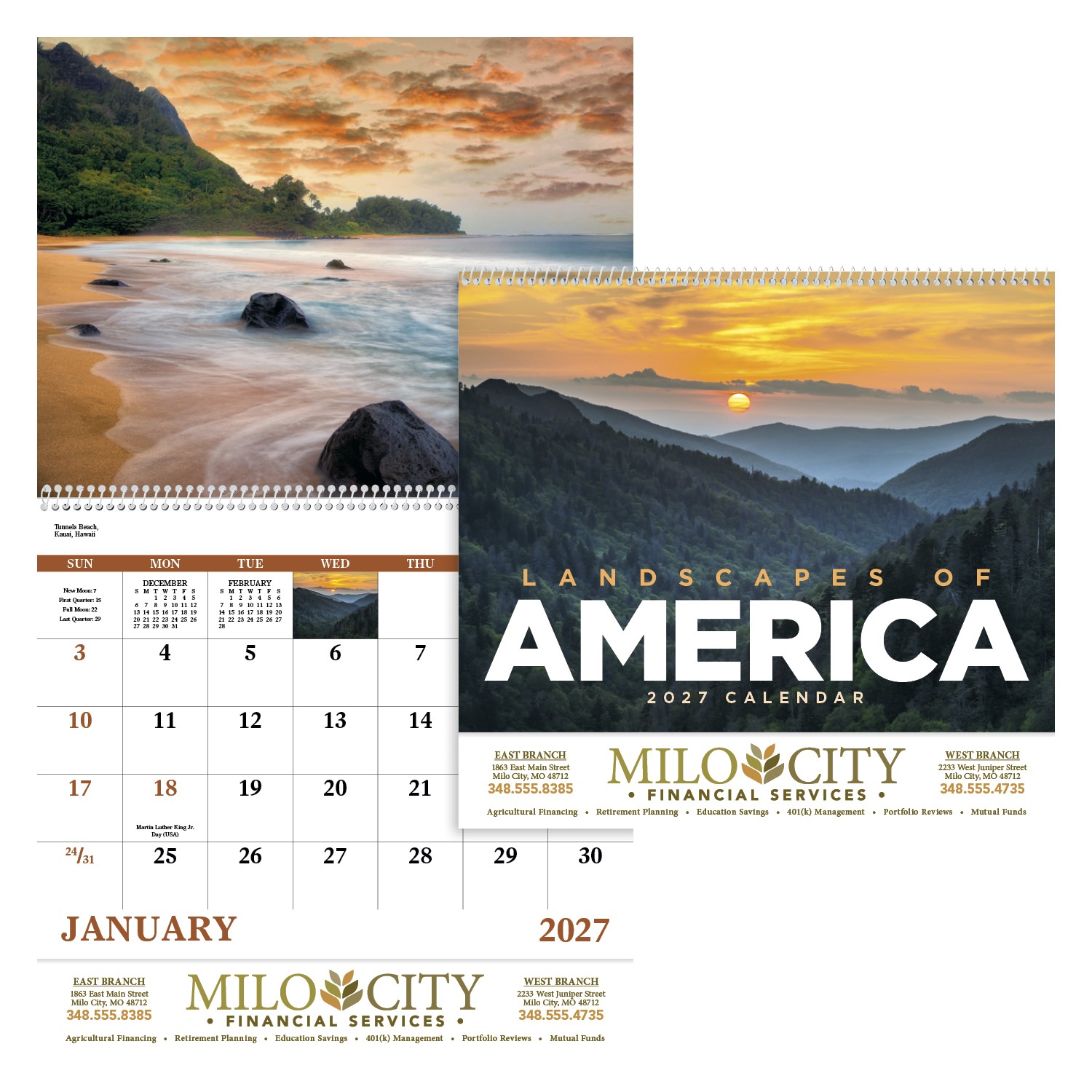 Picture of Good Value™ Landscapes of America - Spiral Calendar