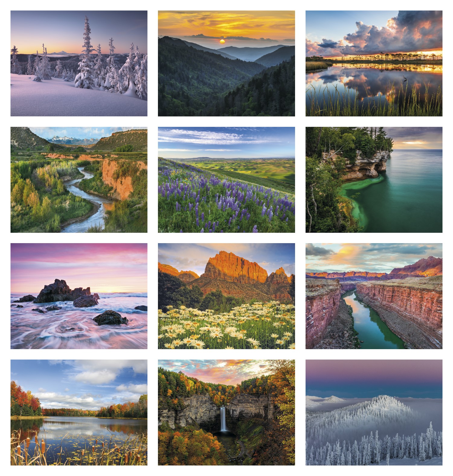 Picture of Good Value™ Landscapes of America - Spiral Calendar