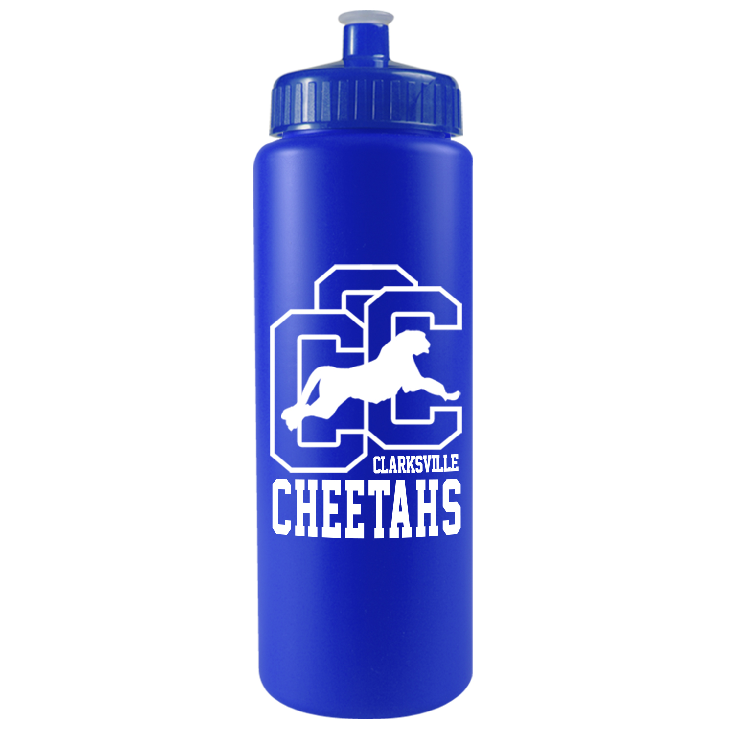 Picture of 32 Oz. Sports Quart Bottle w/Push Pull Cap (White Or Frost)