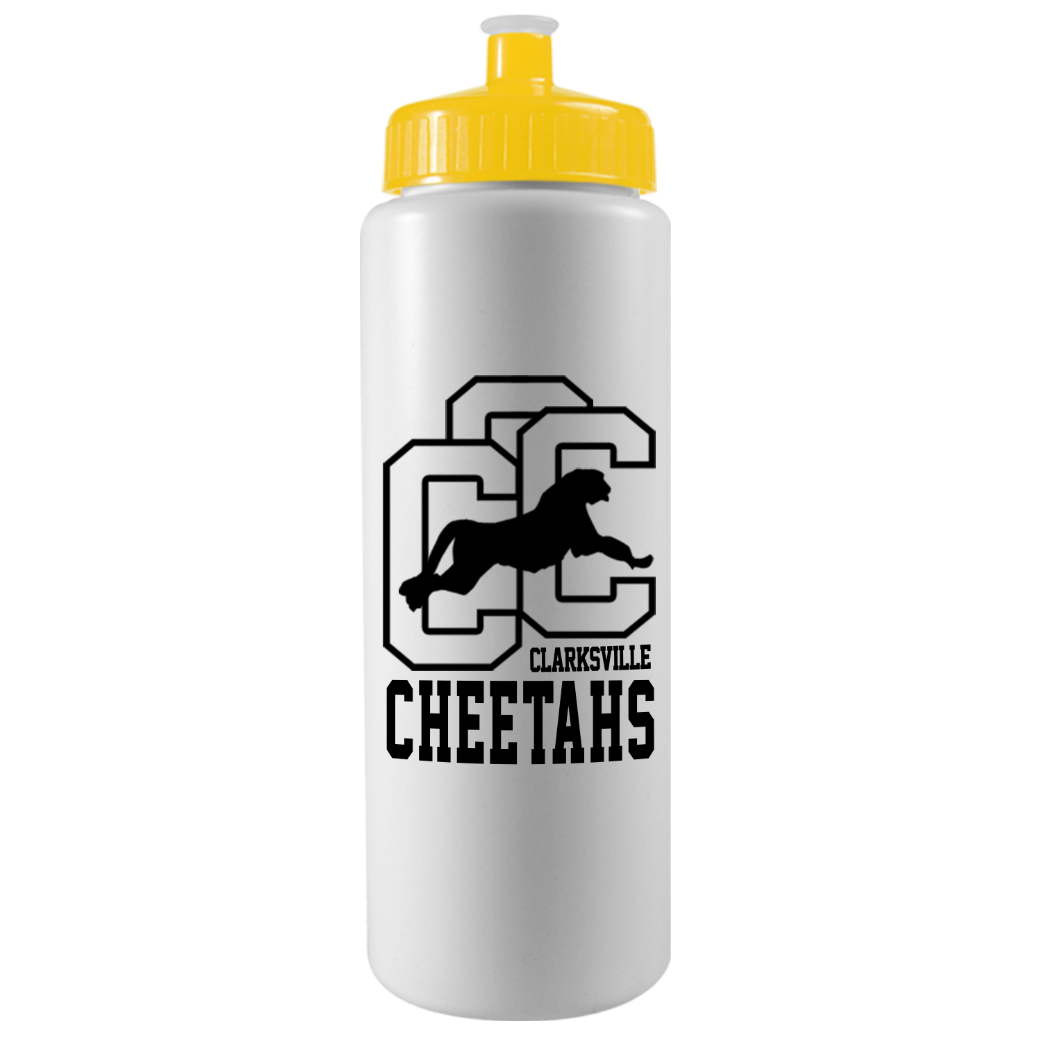 Picture of 32 Oz. Sports Quart Bottle w/Push Pull Cap (White Or Frost)
