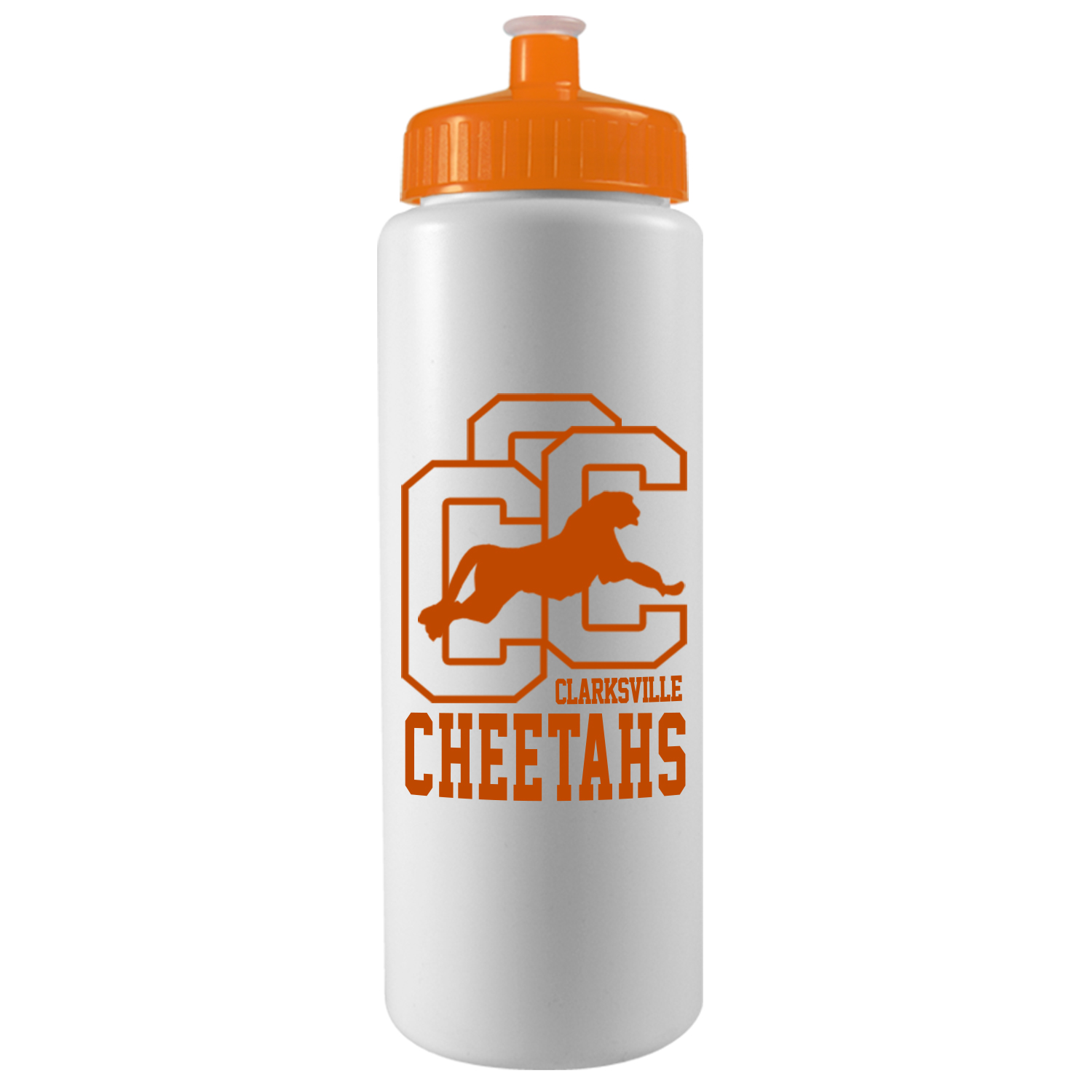Picture of 32 Oz. Sports Quart Bottle w/Push Pull Cap (White Or Frost)