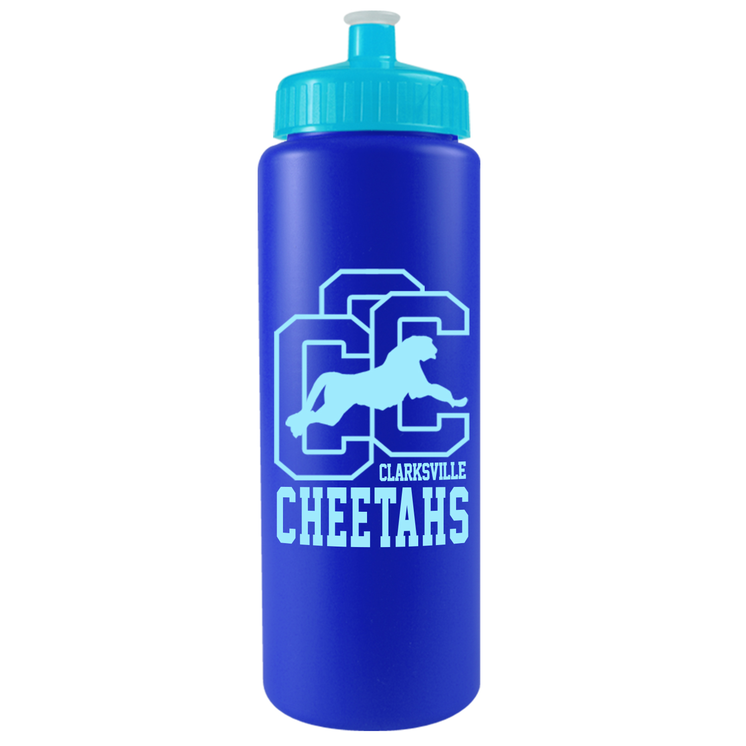 Picture of 32 Oz. Sports Quart Bottle w/Push Pull Cap (White Or Frost)