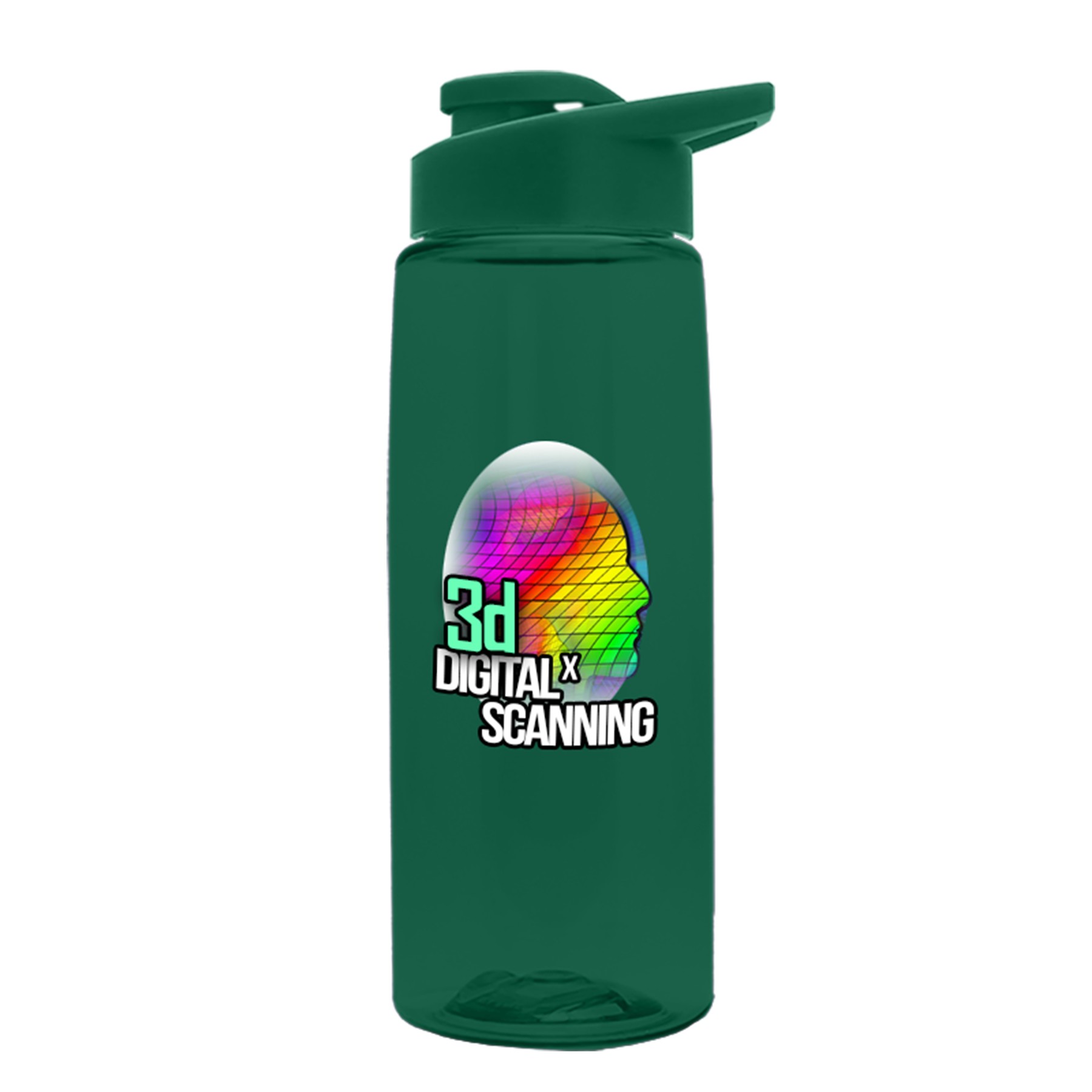 Picture of Garyline® Flair Tritan® Bottle with Drink-Thru Lid - 26 oz.