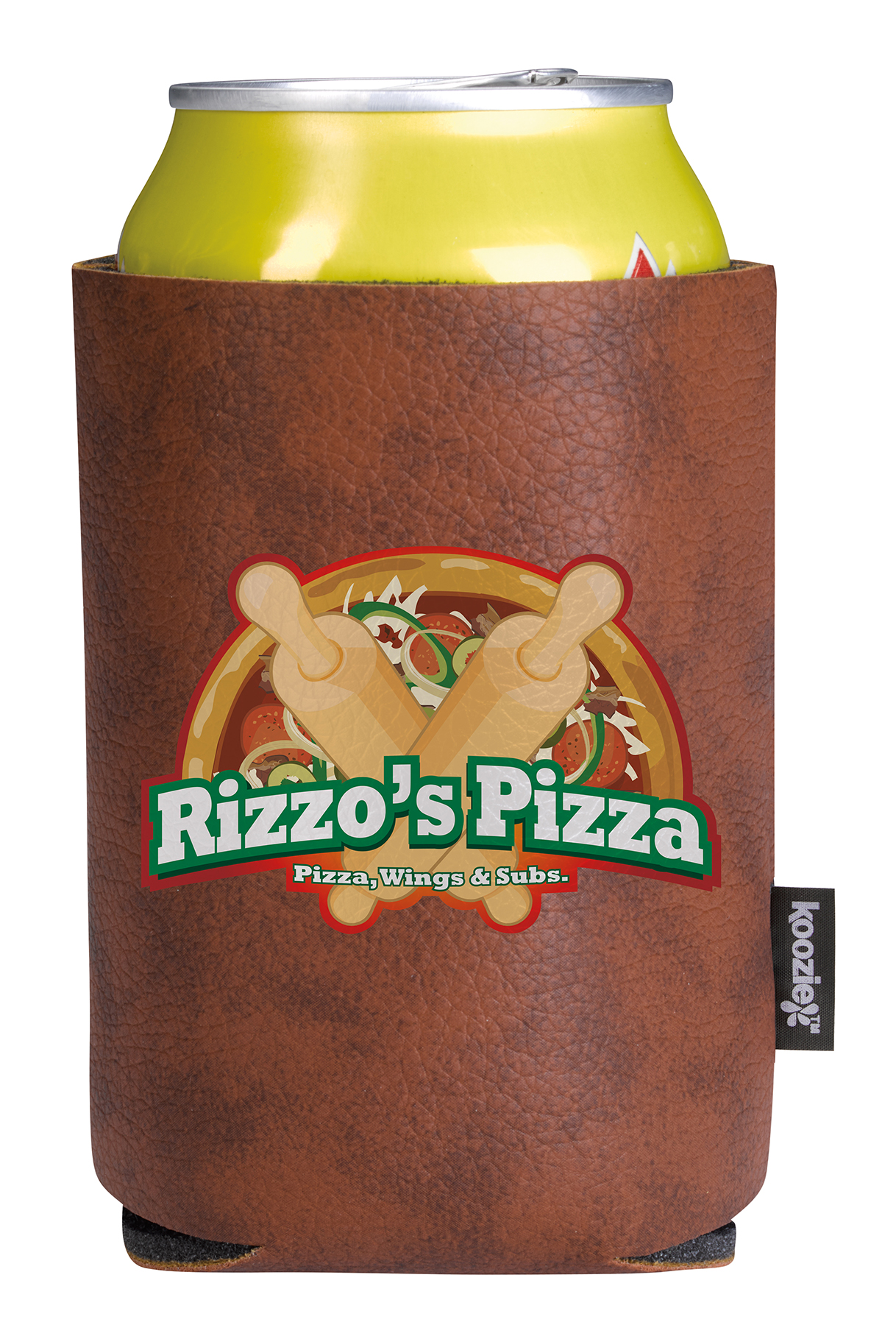 Picture of Koozie® Leather-Like Can Cooler