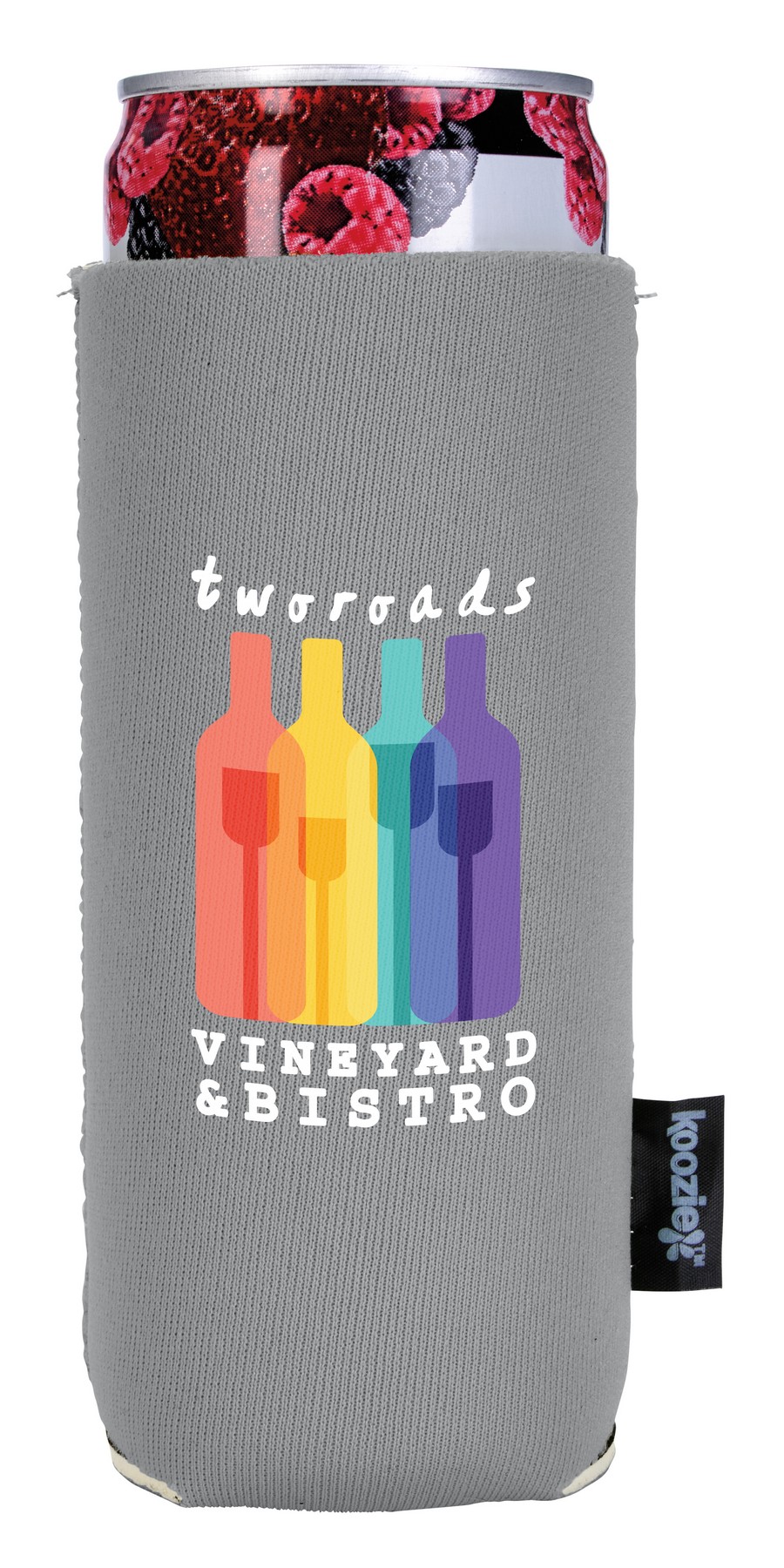 Picture of Koozie® Slim Collapsible Neoprene Can Cooler