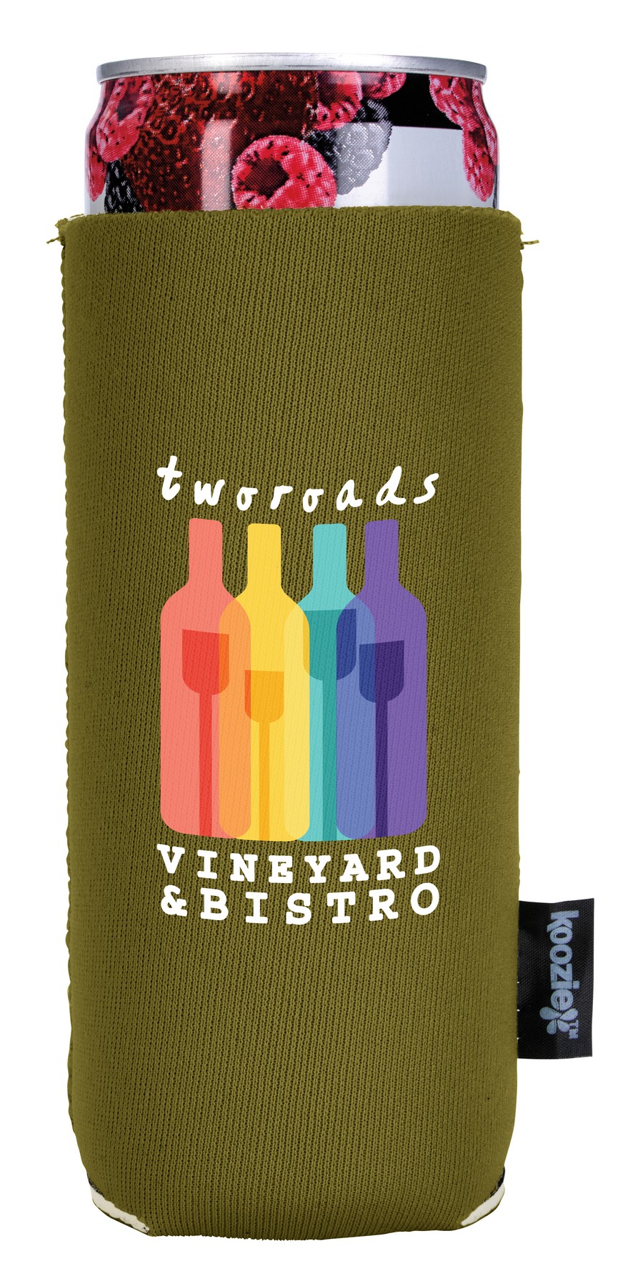 Picture of Koozie® Slim Collapsible Neoprene Can Cooler