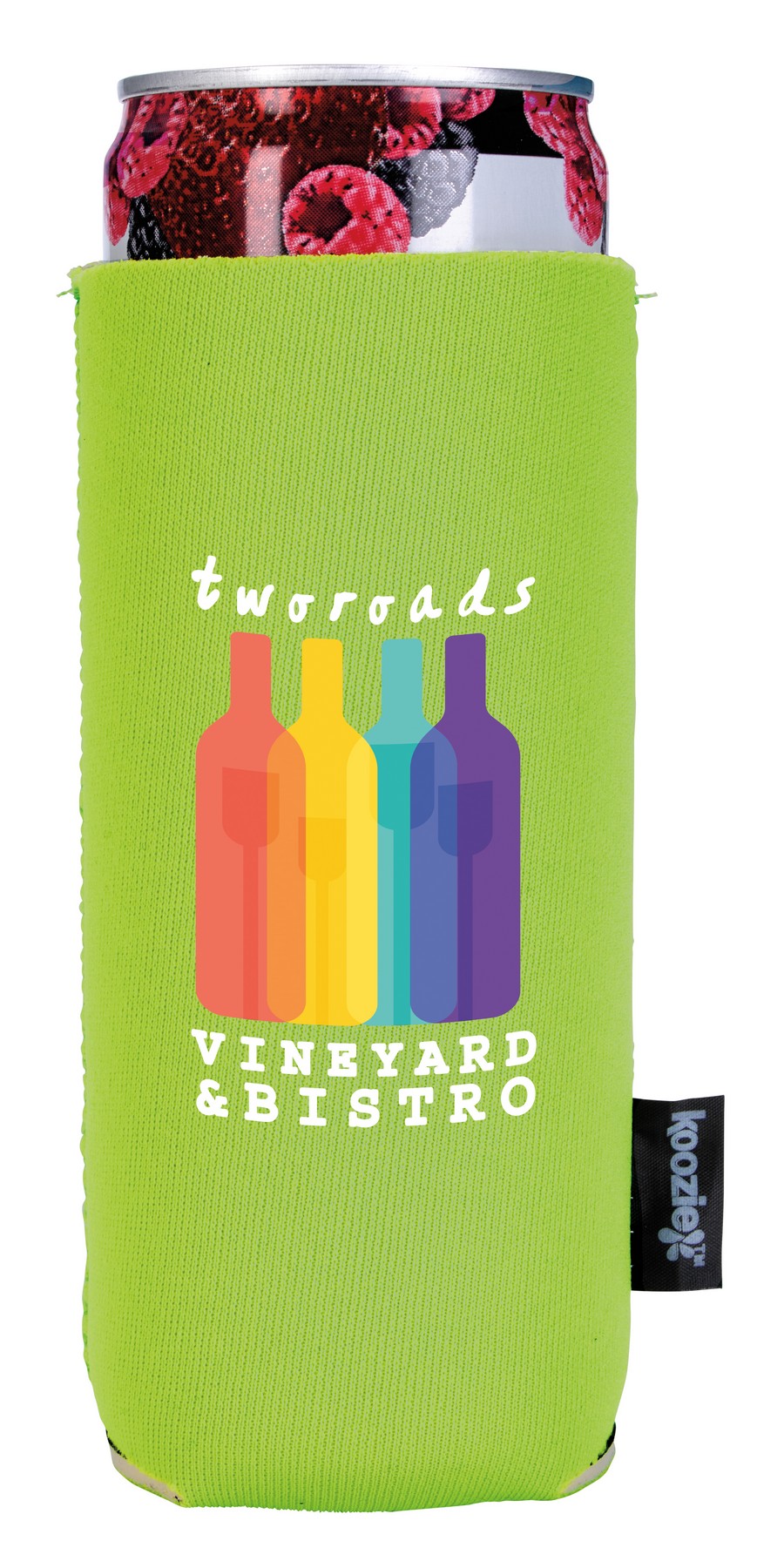 Picture of Koozie® Slim Collapsible Neoprene Can Cooler