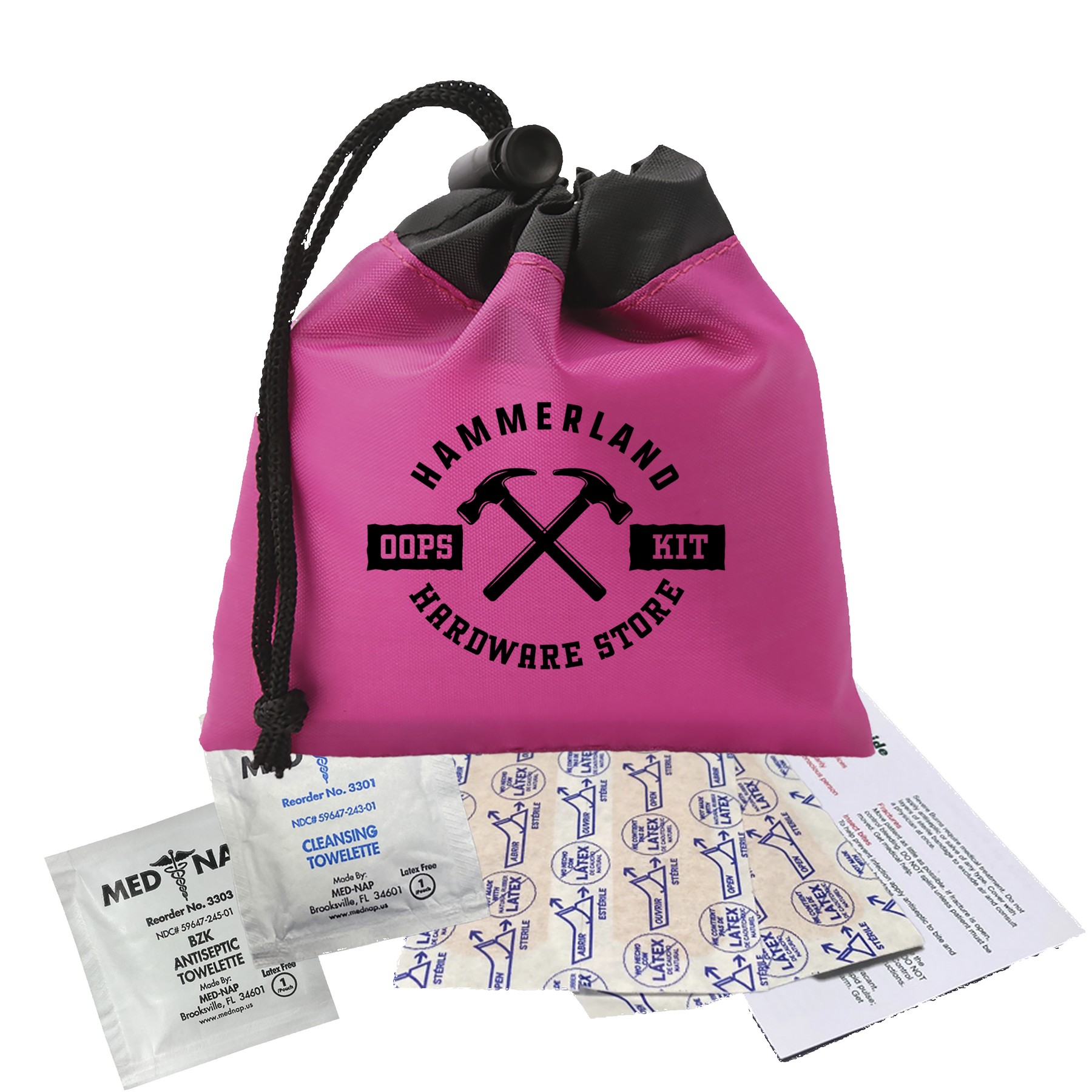 Picture of Garyline® Cinch Pouch First Aid Kit - 7 Piece