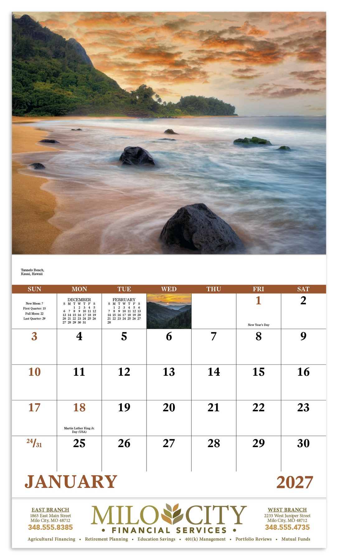 Picture of Good Value™ Landscapes of America - Stapled Calendar
