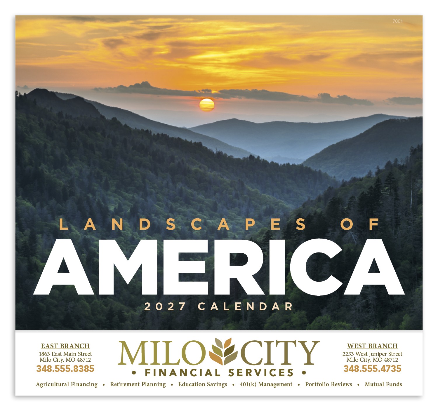 Picture of Good Value™ Landscapes of America - Stapled Calendar