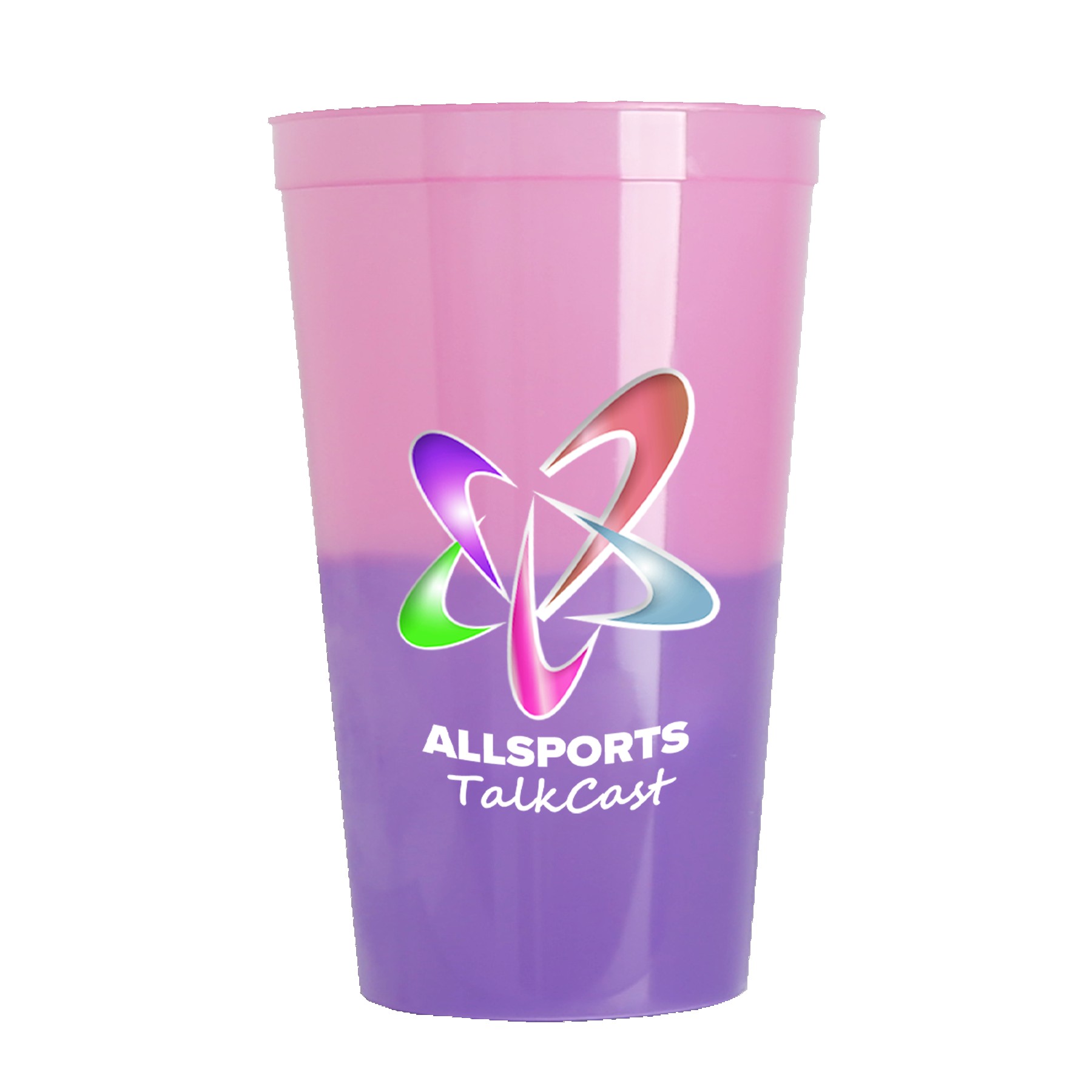 Picture of Garyline® Cups-on-the-Go Color-Changing Stadium Cup - 22 oz.