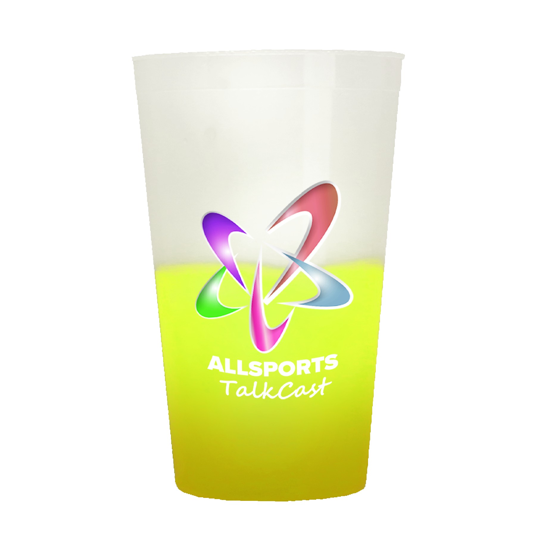 Picture of Garyline® Cups-on-the-Go Color-Changing Stadium Cup - 22 oz.
