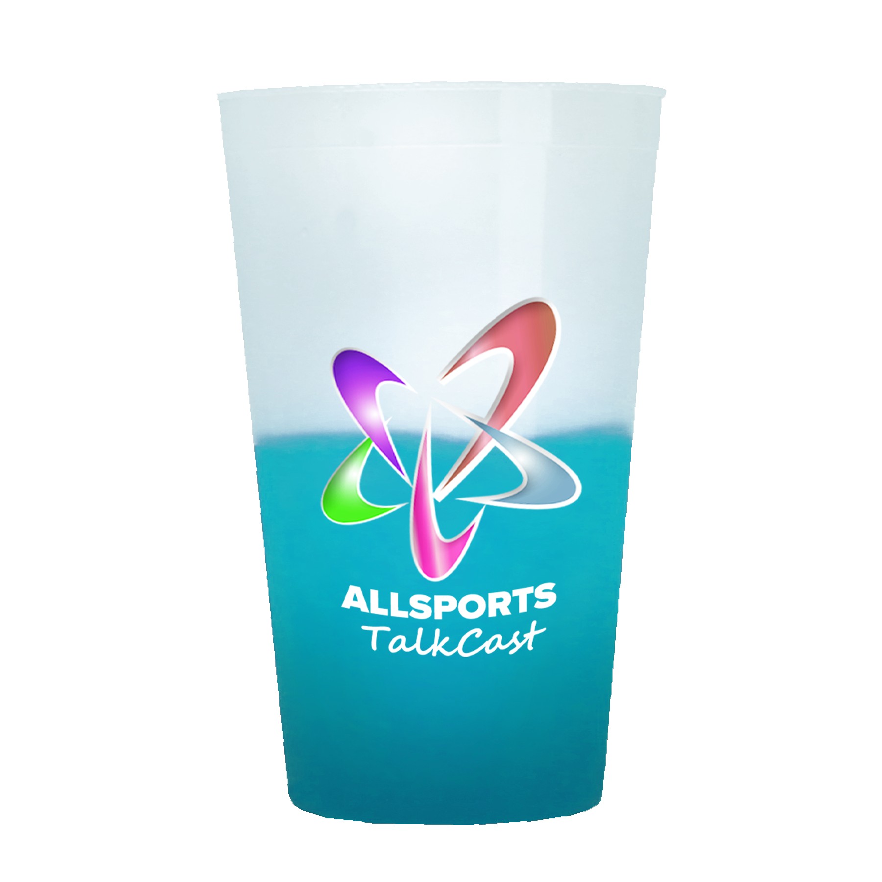 Picture of Garyline® Cups-on-the-Go Color-Changing Stadium Cup - 22 oz.