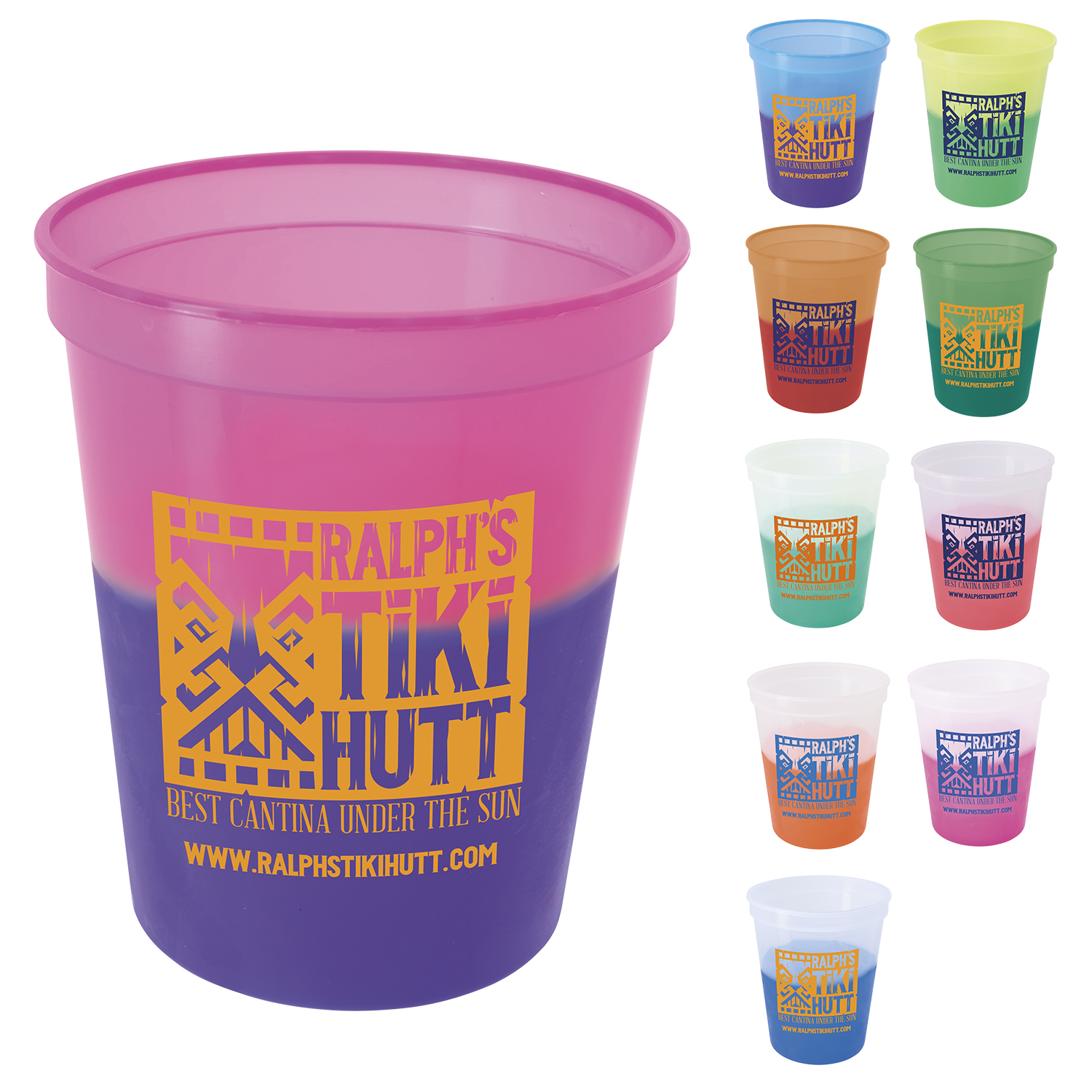 Picture of Good Value™ Color-Changing Stadium Cup - 16 oz.