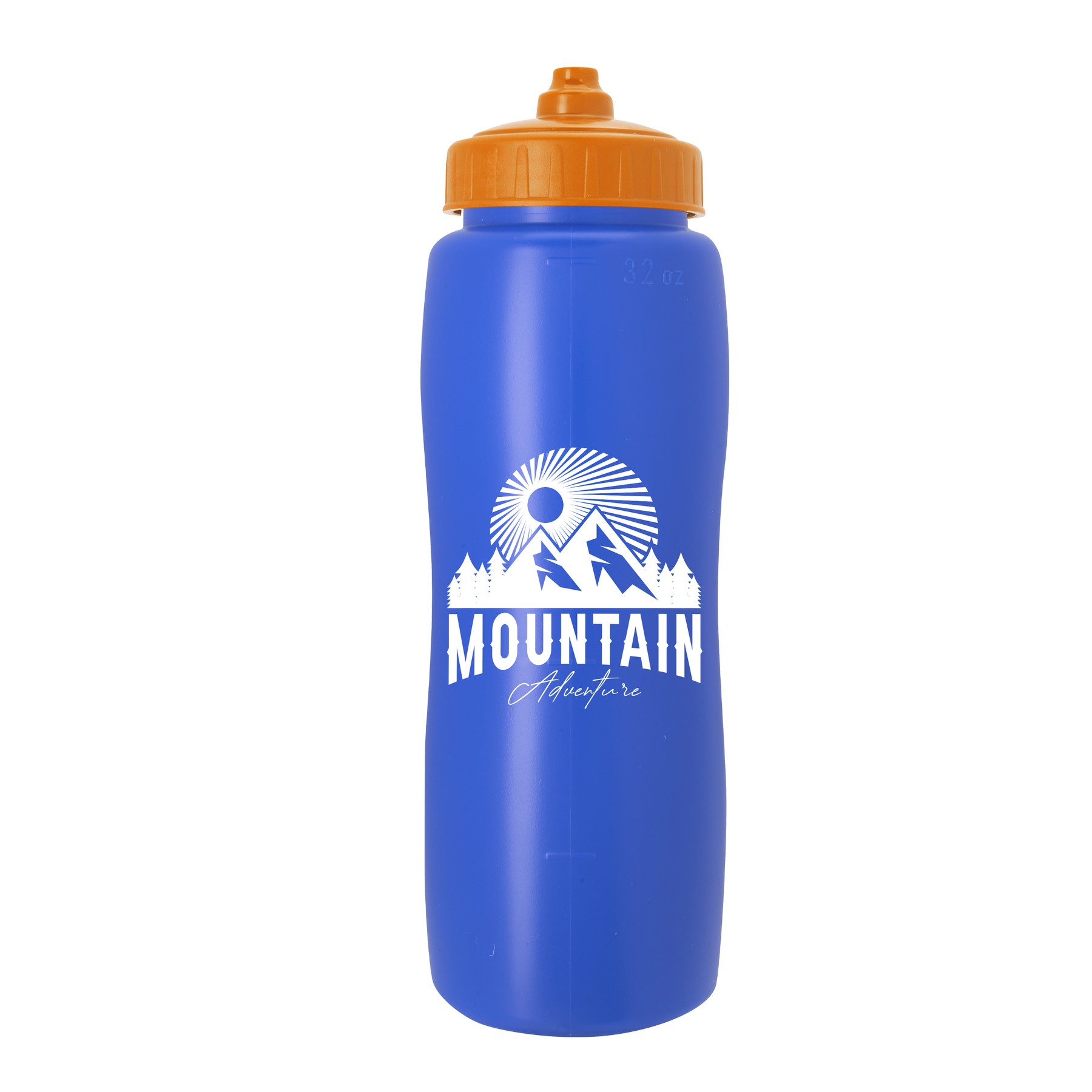 Picture of Garyline® Curve Sport Bottle with Mighty-Shot Valve Lid - 32 oz.