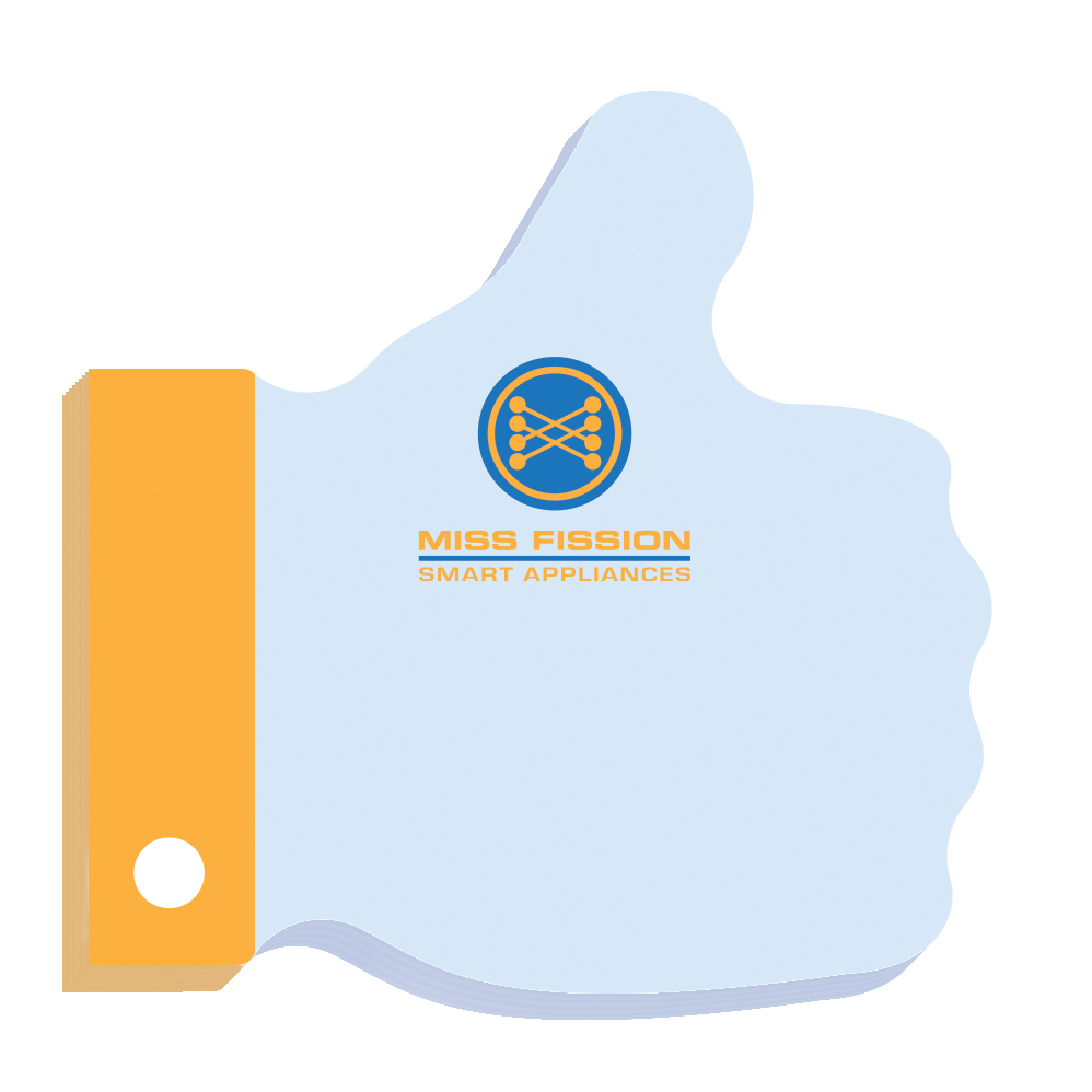 Picture of Souvenir® Sticky Note™ 3" x 3" Die Cut Pad, 25 sheet