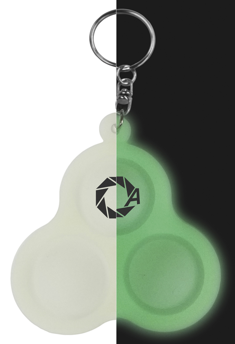 Picture of Universal Source® Pop 3 Bubbles Keychain