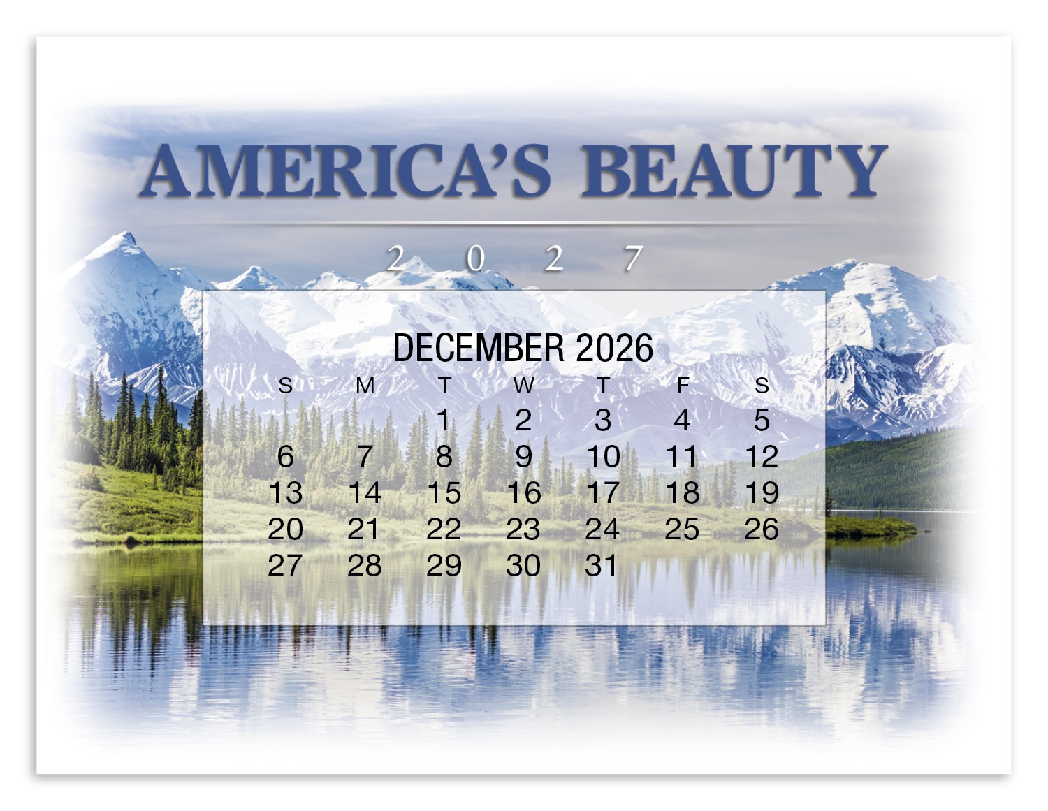 Picture of Triumph® Calendars America's Beauty Desk Calendar