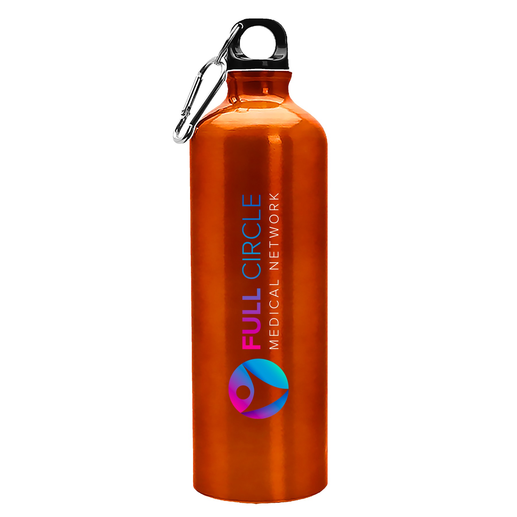 Picture of Garyline® Excursion Aluminum Bottle with Carabiner - 25 oz.