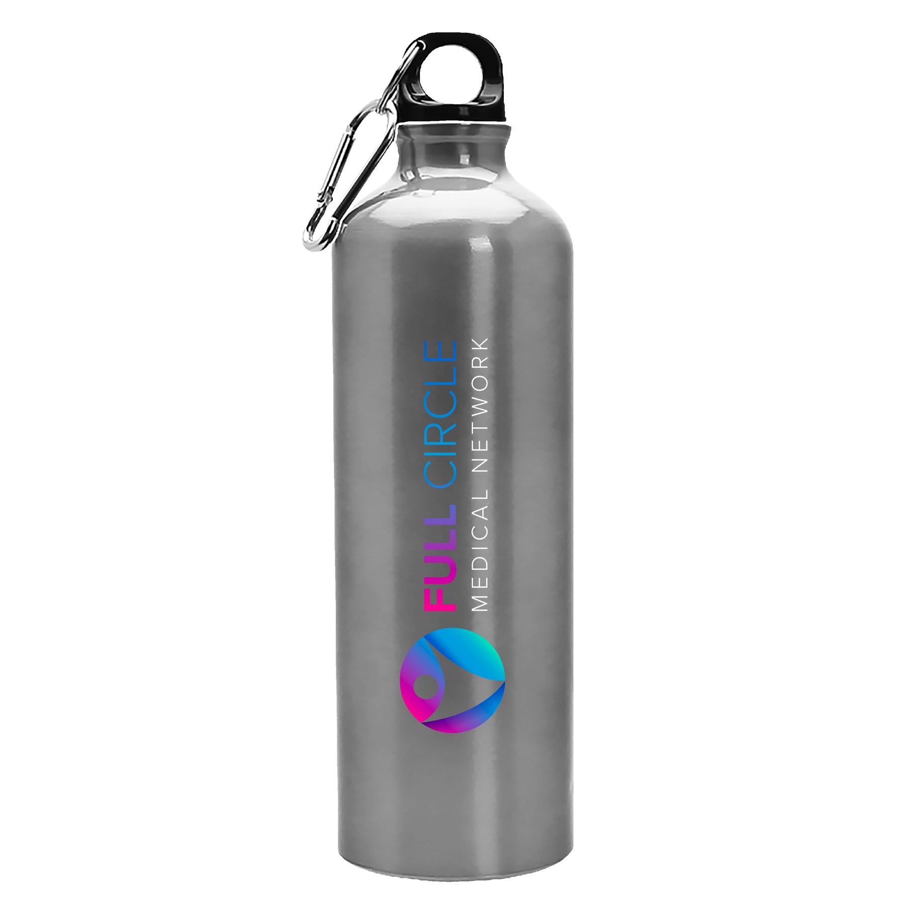 Picture of Garyline® Excursion Aluminum Bottle with Carabiner - 25 oz.