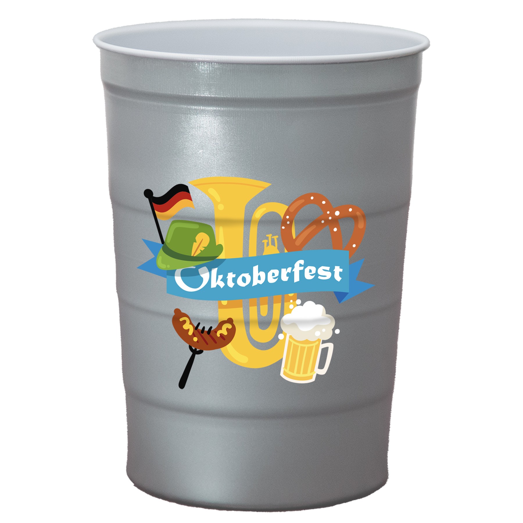 Picture of Garyline® The Cold One Steel Chill Party Cup - 16 oz.