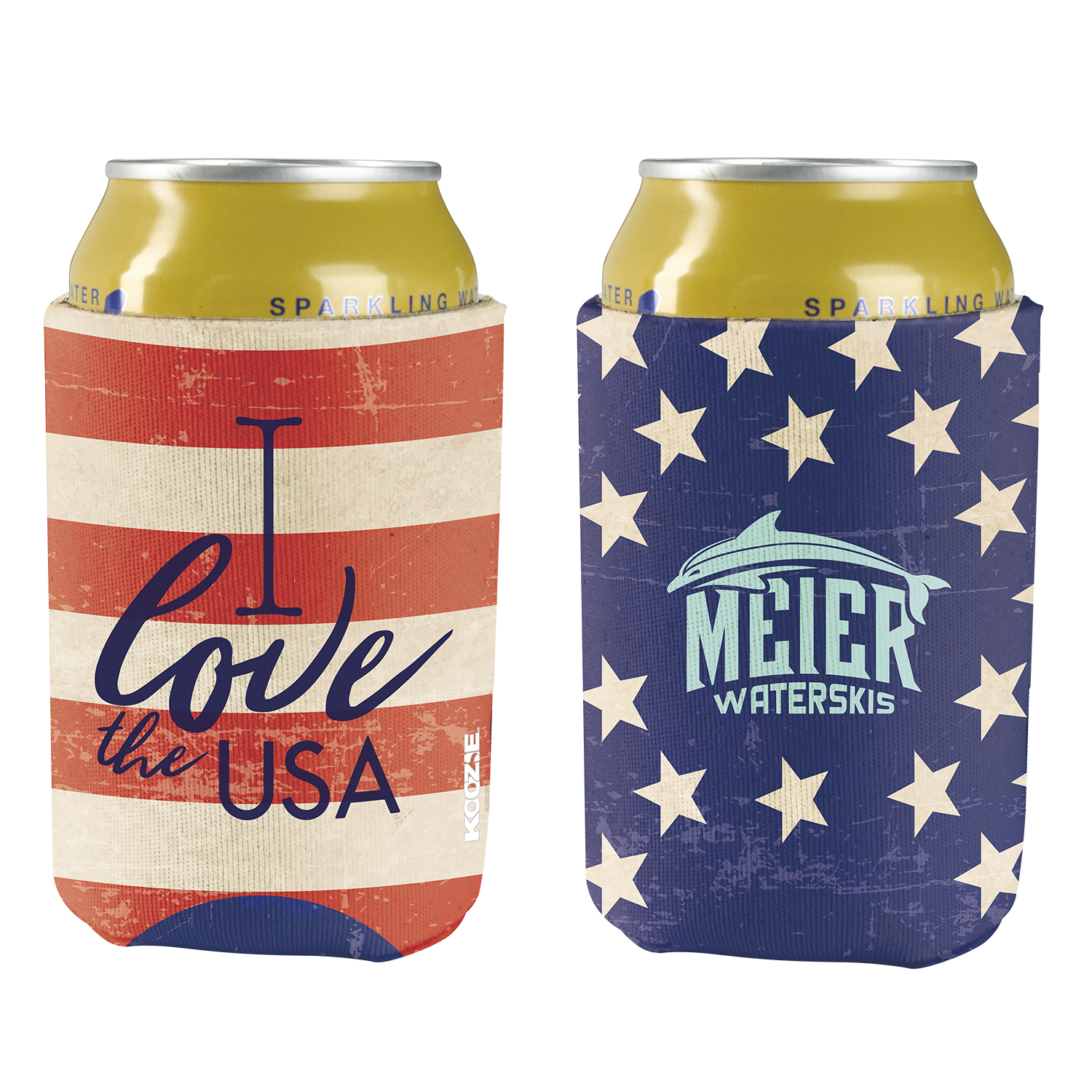 Picture of Koozie® britePix® Holiday Can Cooler