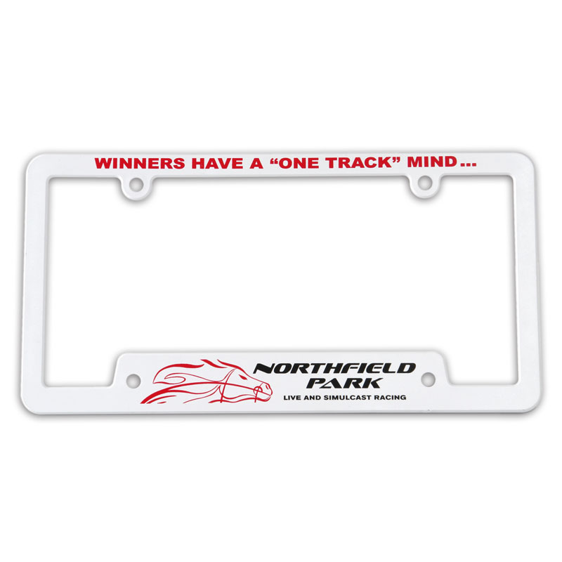 Picture of Corner View License Plate Frame