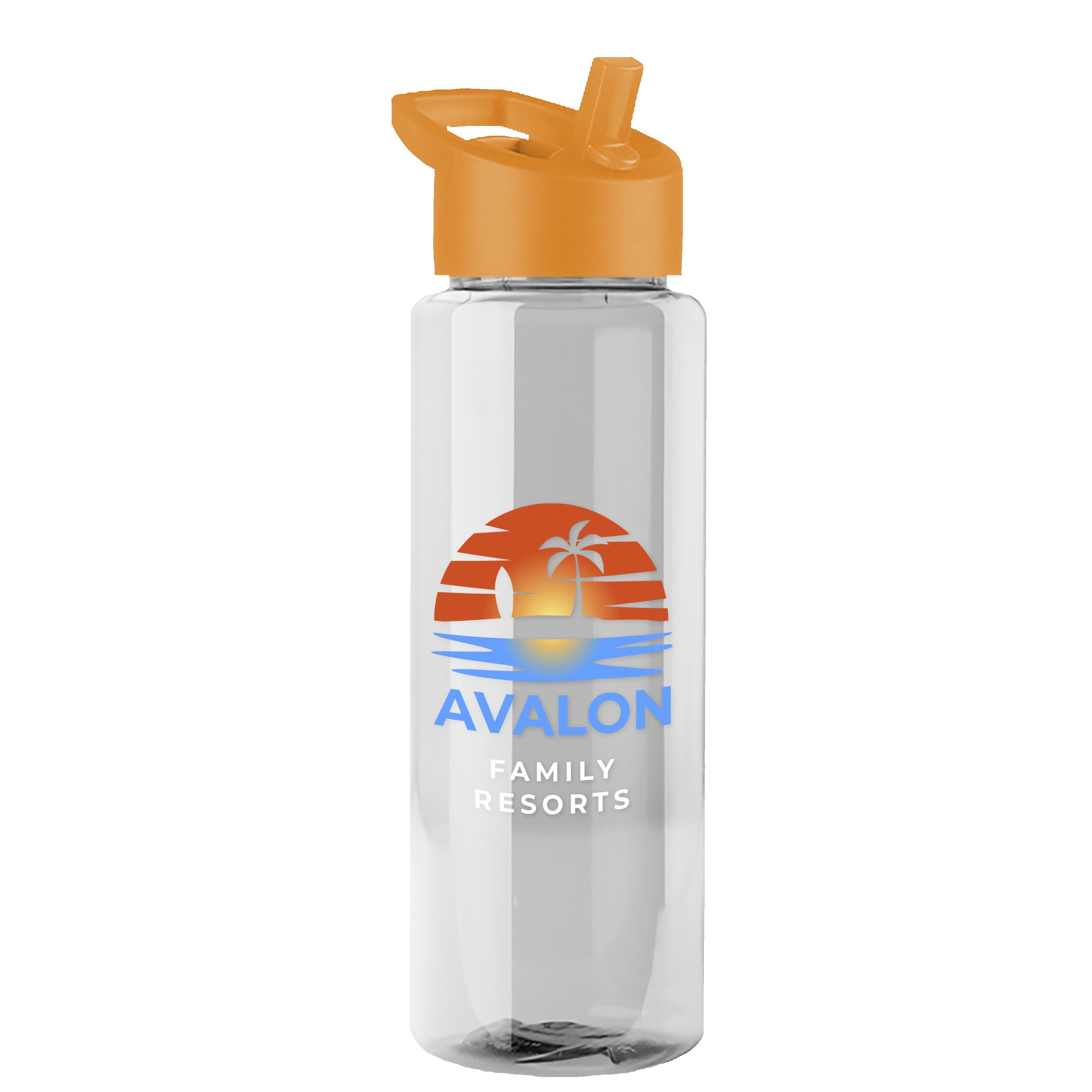 Picture of Garyline® Guzzler Bottle with Flip-Straw Lid - 32 oz.