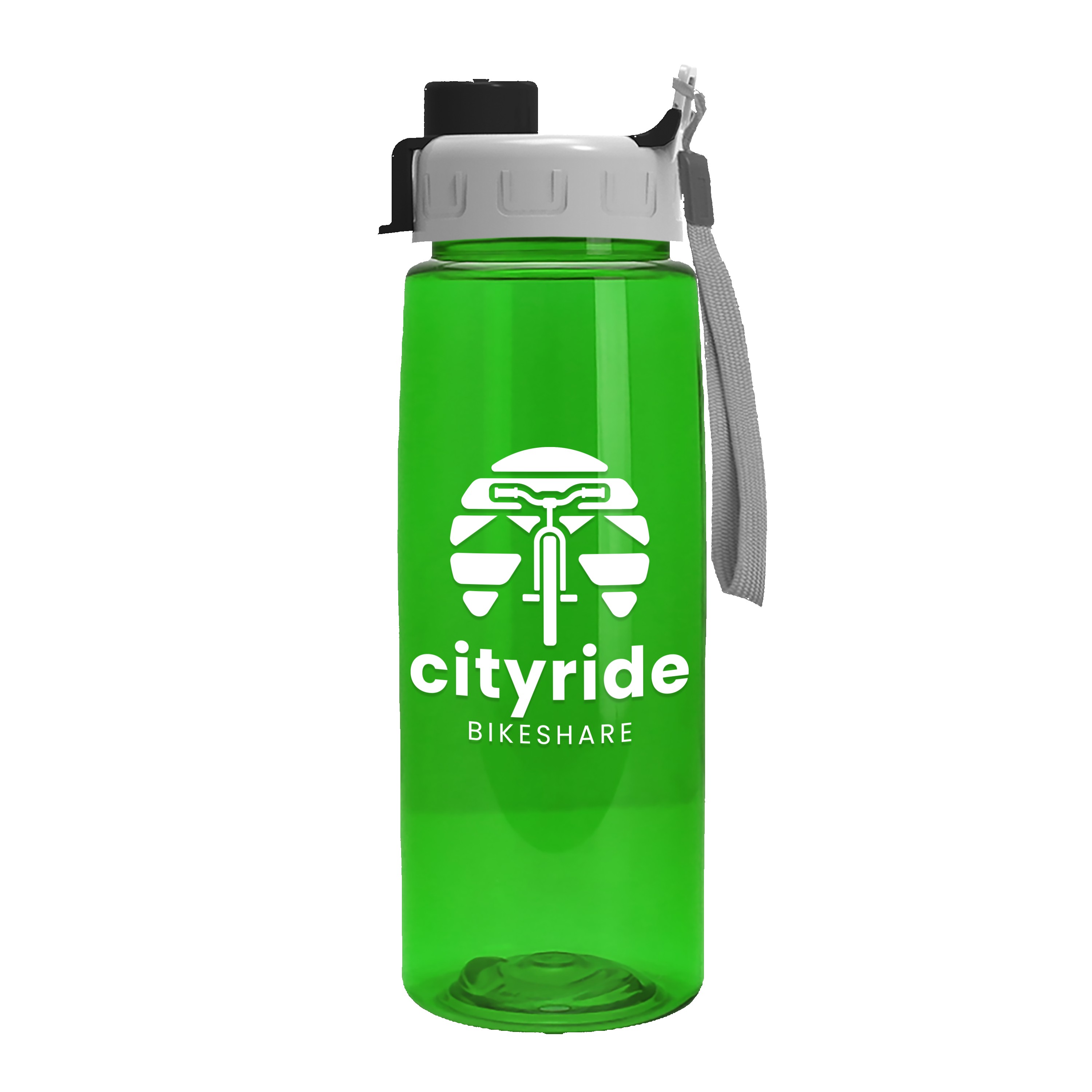 Picture of Garyline® Flair Tritan® Bottle with Quick-Snap Lid - 26 oz.