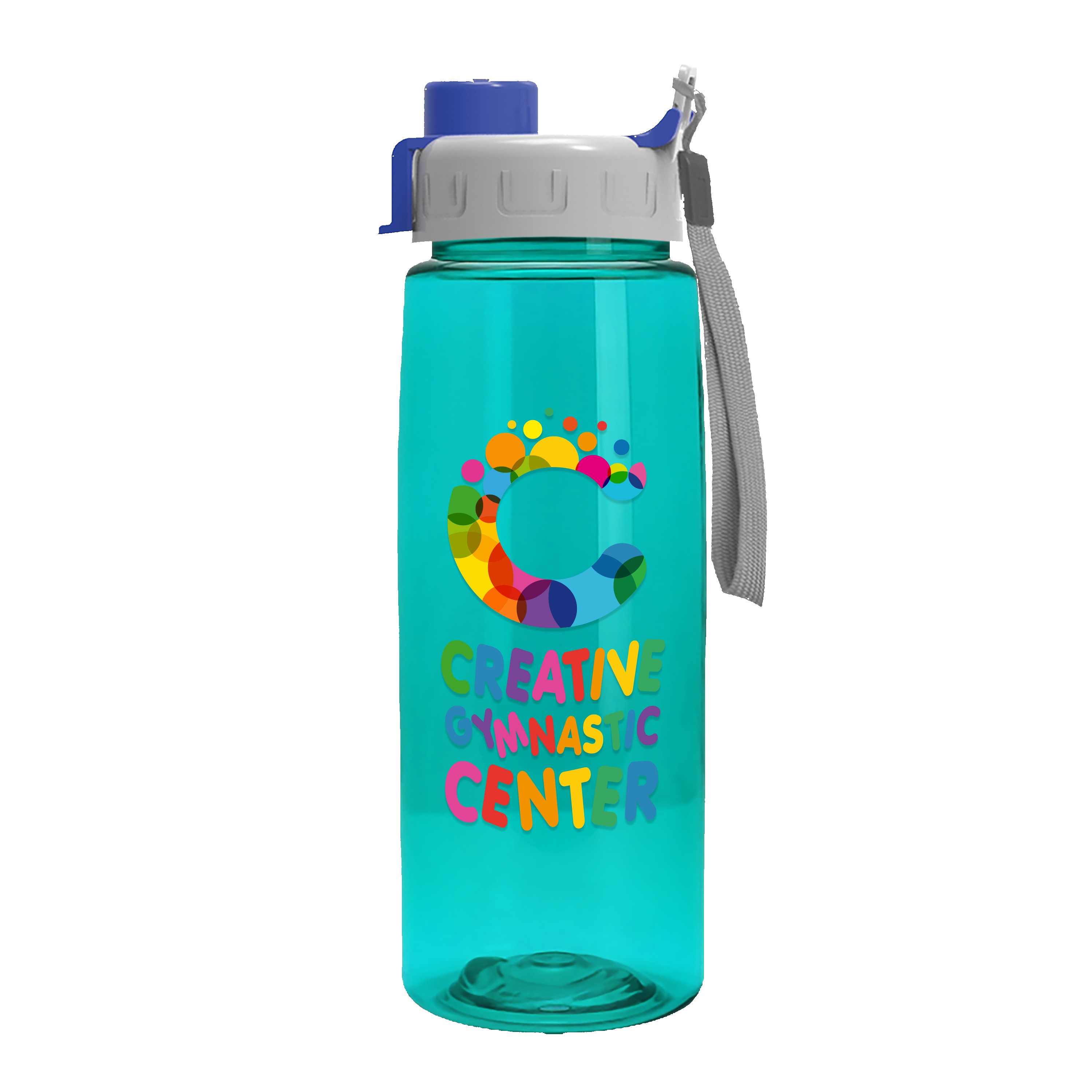 Picture of Garyline® Flair Tritan® Bottle with Quick-Snap Lid - 26 oz.