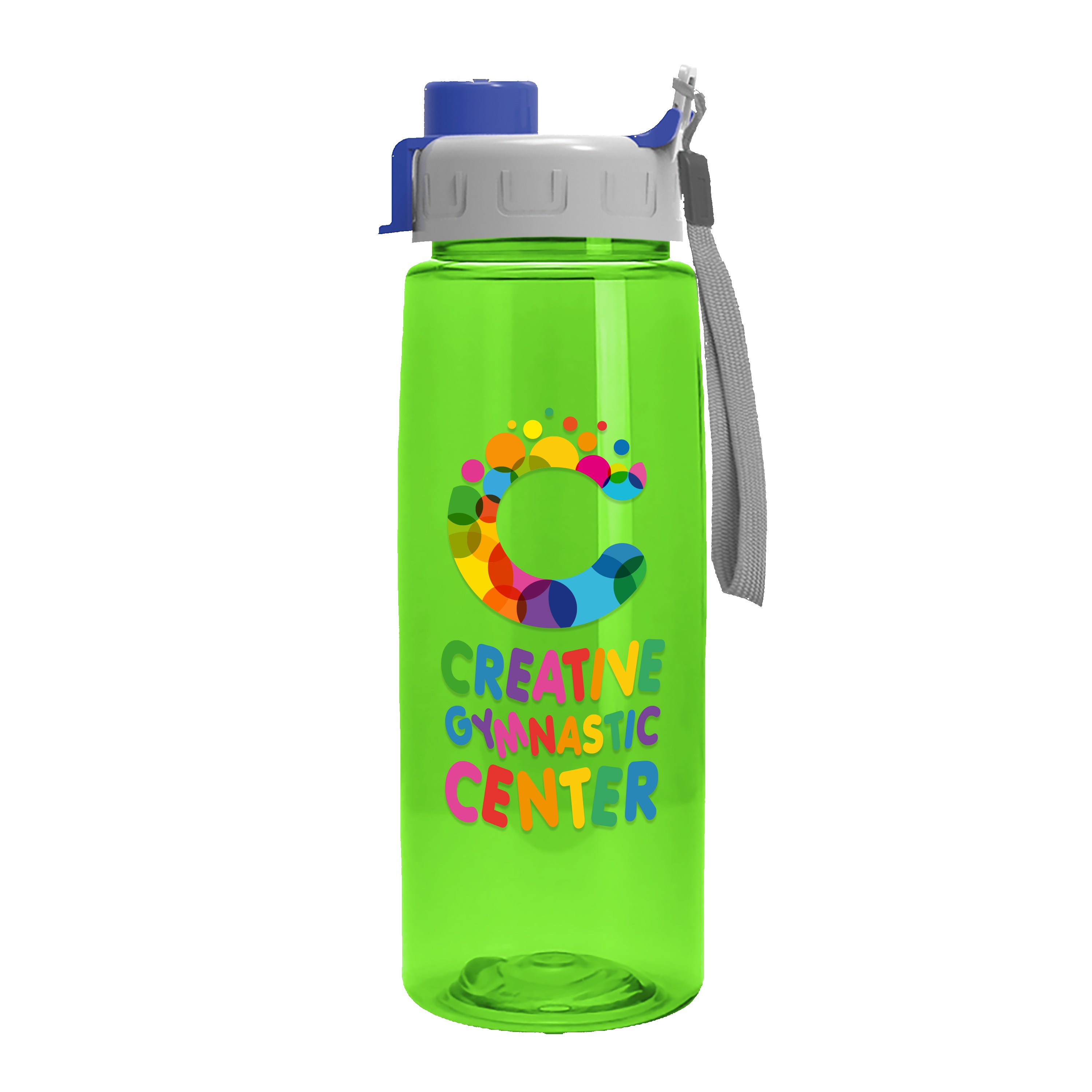 Picture of Garyline® Flair Tritan® Bottle with Quick-Snap Lid - 26 oz.