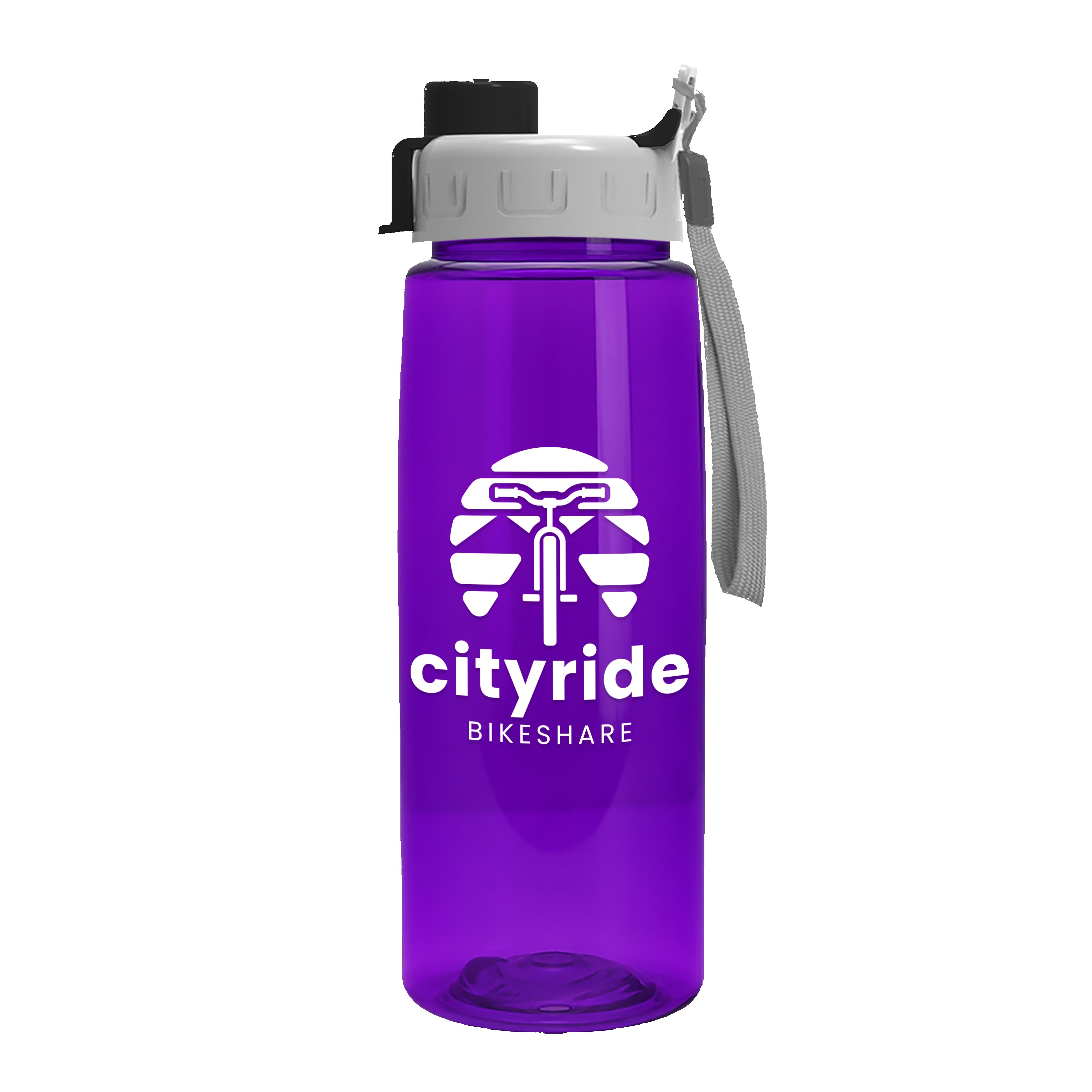 Picture of Garyline® Flair Tritan® Bottle with Quick-Snap Lid - 26 oz.